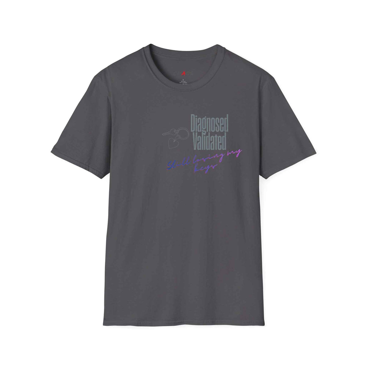 DIAGNOSED VALIDATED STILL LOSING MY KEYS T-SHIRT