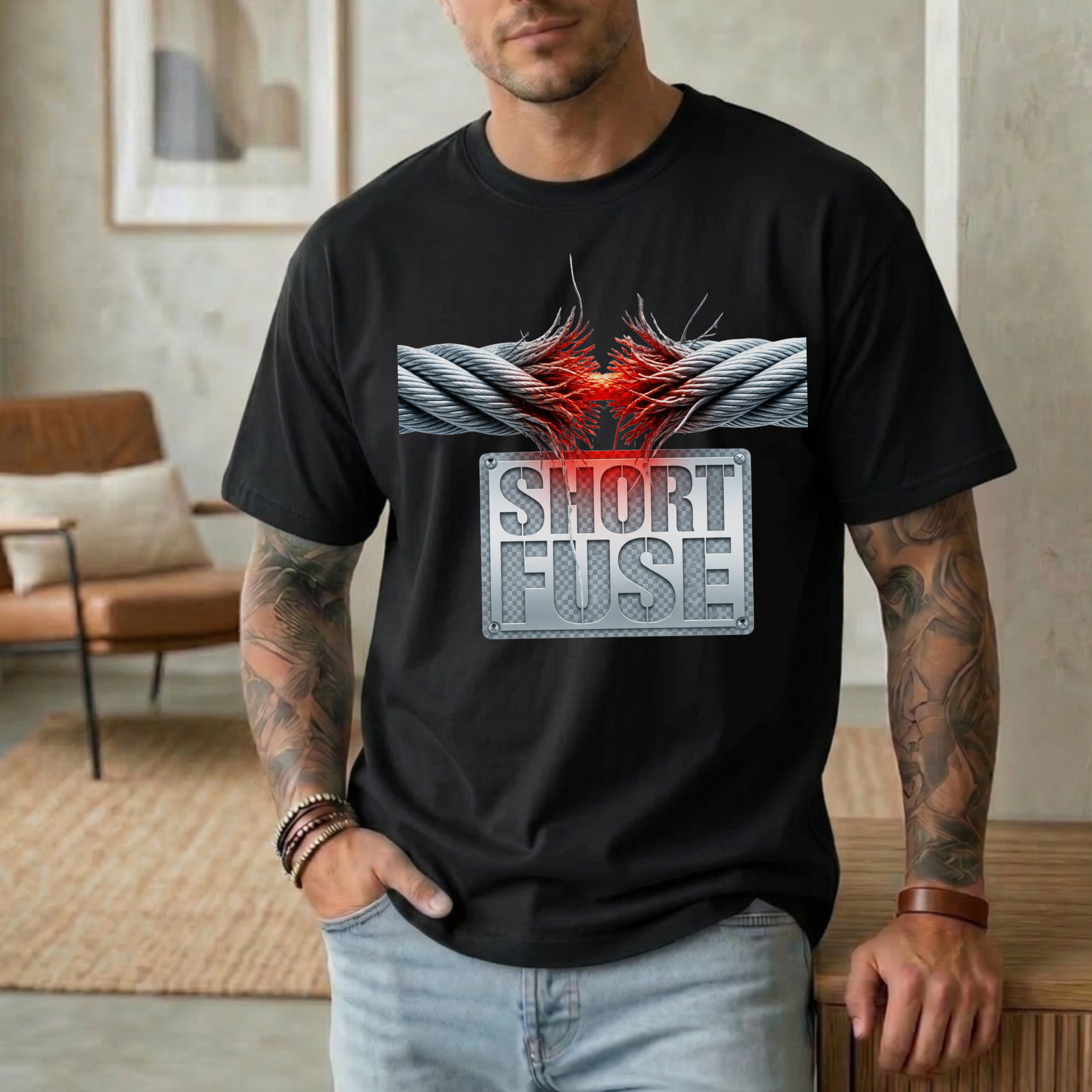 SHORT FUSE ROPE T-SHIRT