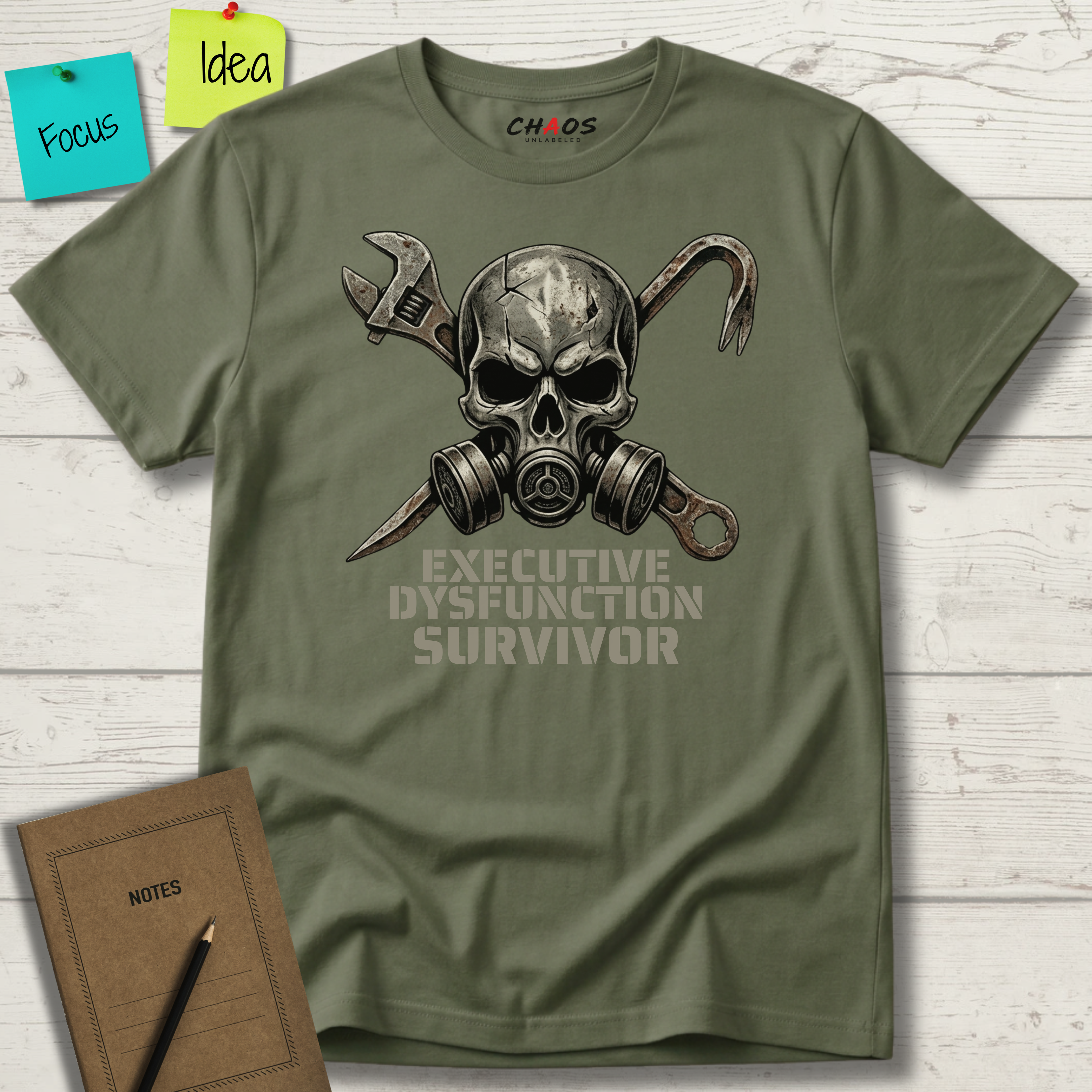 Executive Dysfunction Survivor T-Shirt
