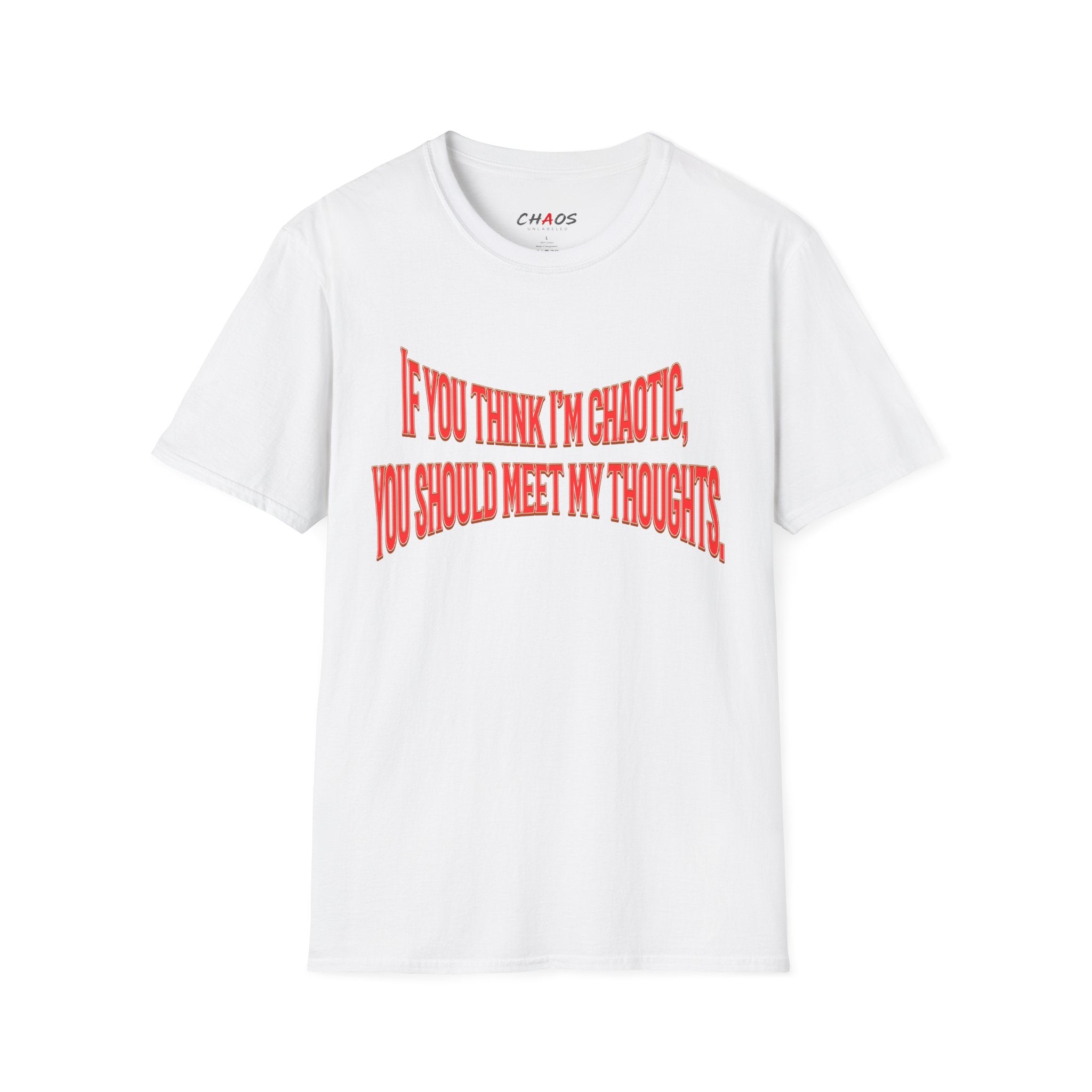 If You Think I’m Chaotic, You Should Meet My Thoughts T-Shirt