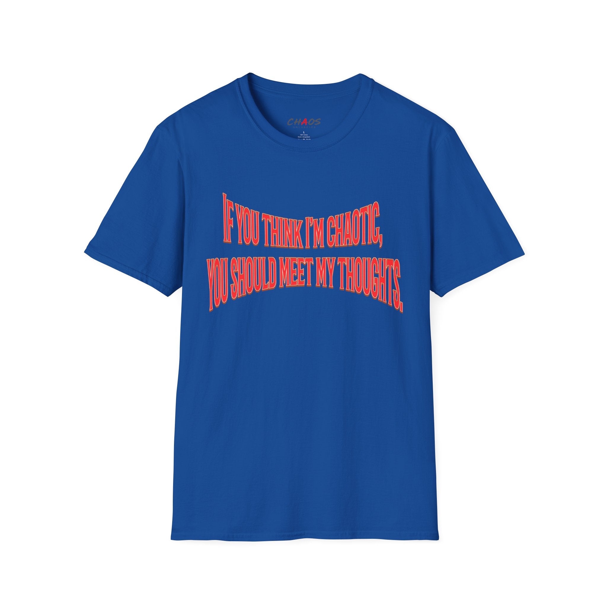 If You Think I’m Chaotic, You Should Meet My Thoughts T-Shirt