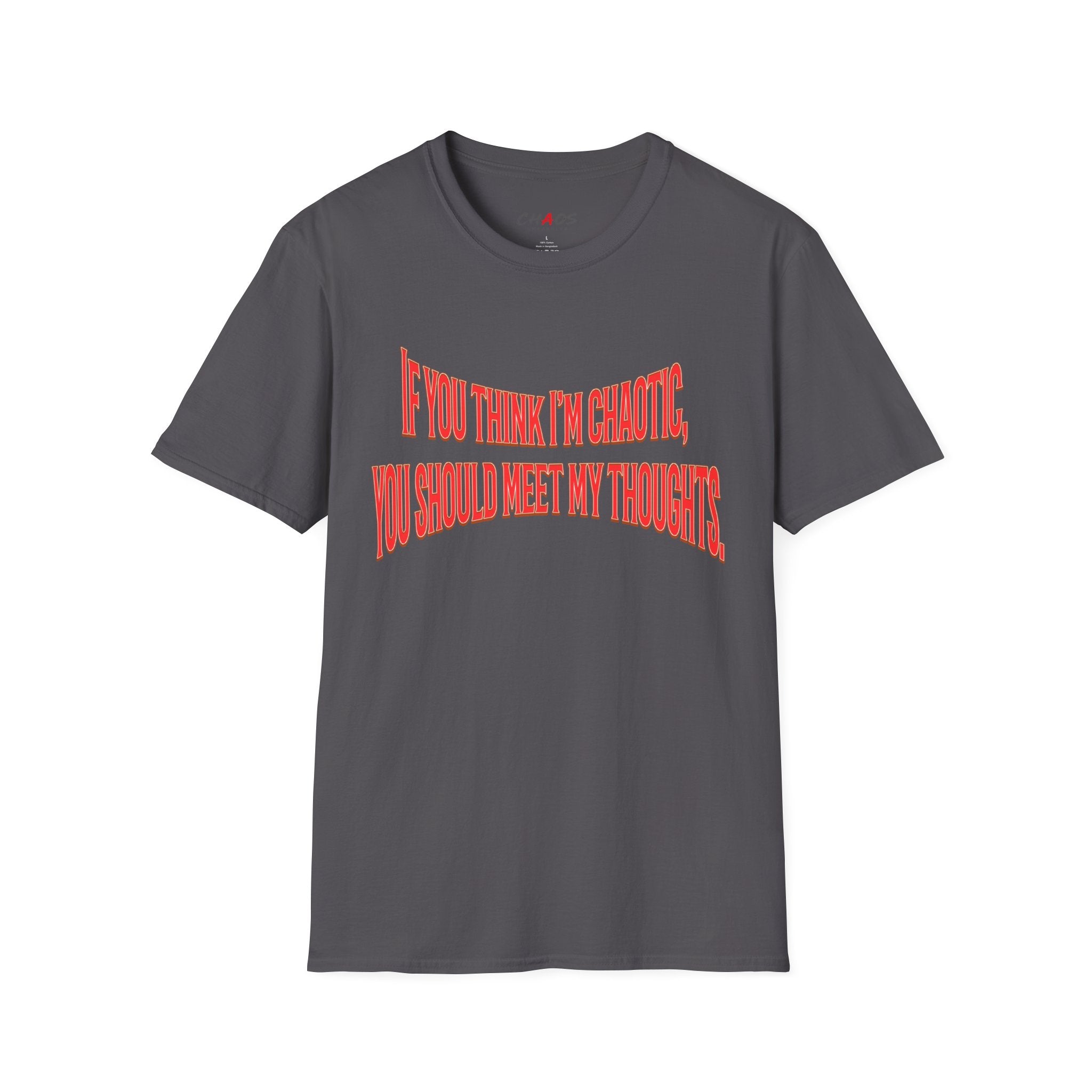 If You Think I’m Chaotic, You Should Meet My Thoughts T-Shirt