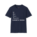 INPUT. Curiosity. Hyperfocus. Unplanned Expertise. Curiosity Engine T-Shirt