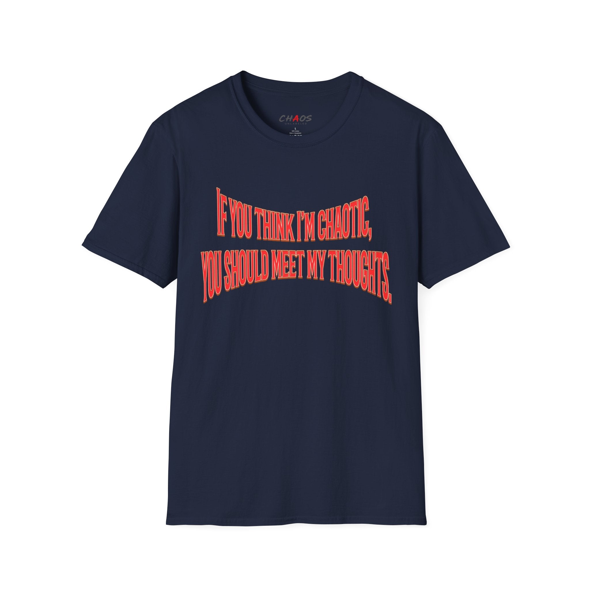 If You Think I’m Chaotic, You Should Meet My Thoughts T-Shirt
