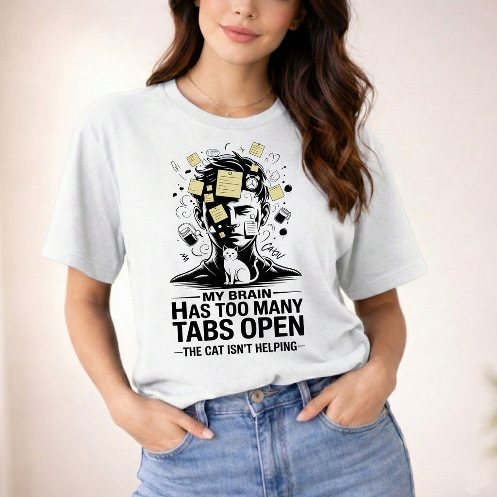 My Brain Has Too Many Tabs Open T-Shirt