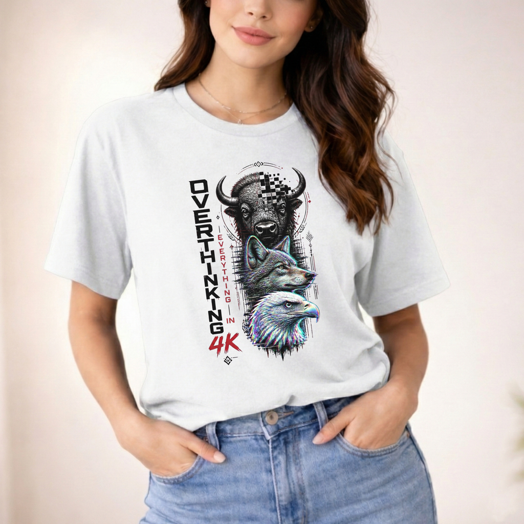 OVERTHINKING EVERYTHING IN 4K T-SHIRT