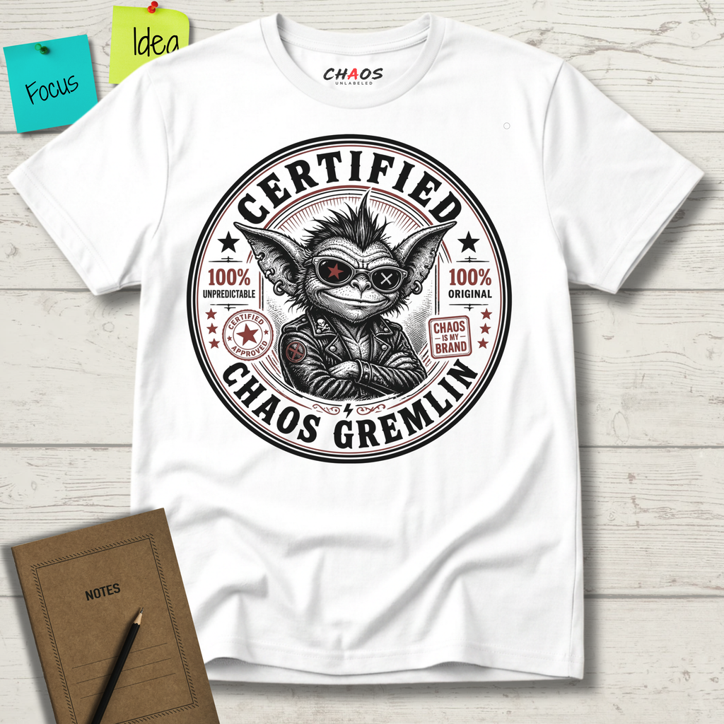 CERTIFIED CHAOS GREMLIN T-SHIRT