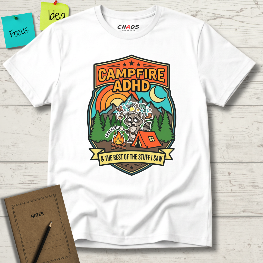 Campfire ADHD and the rest of the staff I saw T-Shirt