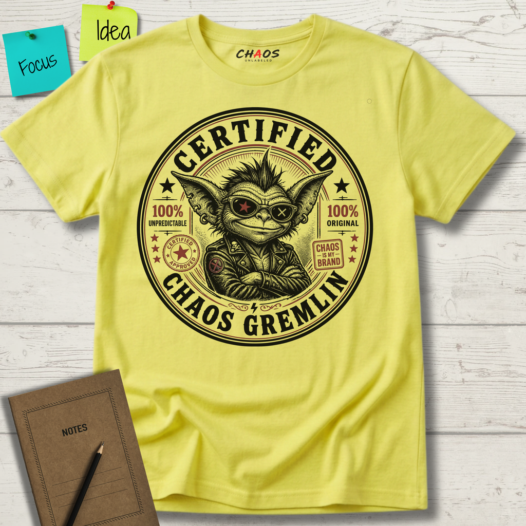 CERTIFIED CHAOS GREMLIN T-SHIRT