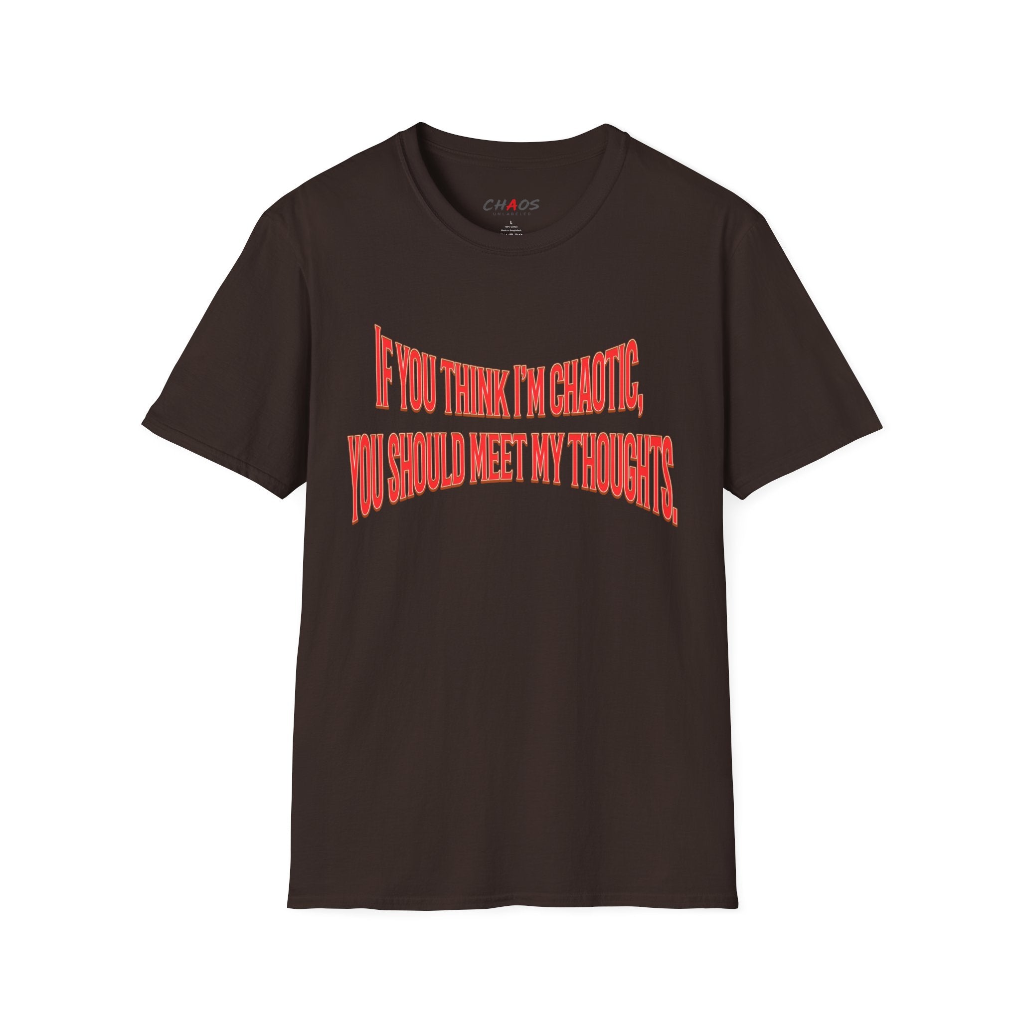 If You Think I’m Chaotic, You Should Meet My Thoughts T-Shirt