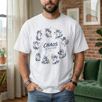 CHAOS IN MOTION - RACCOON T-SHIRT