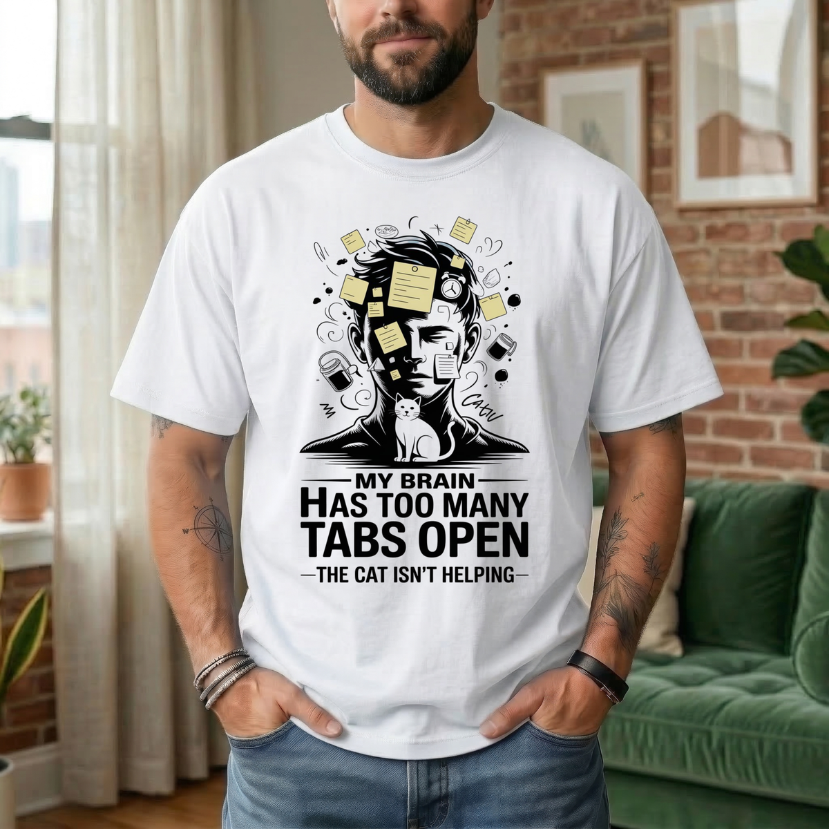My Brain Has Too Many Tabs Open T-Shirt