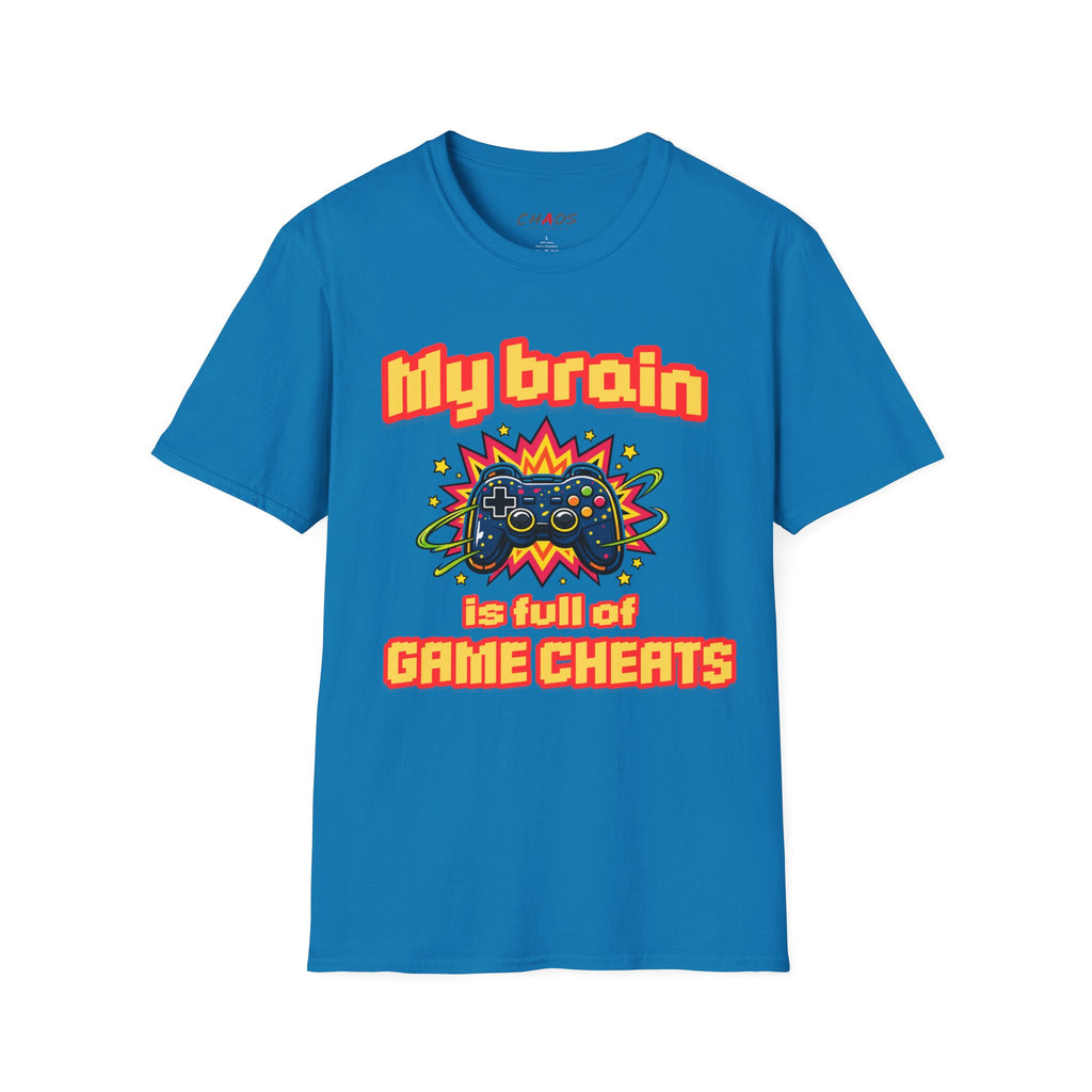 My Brain Is Full Of Game Cheats T-Shirt