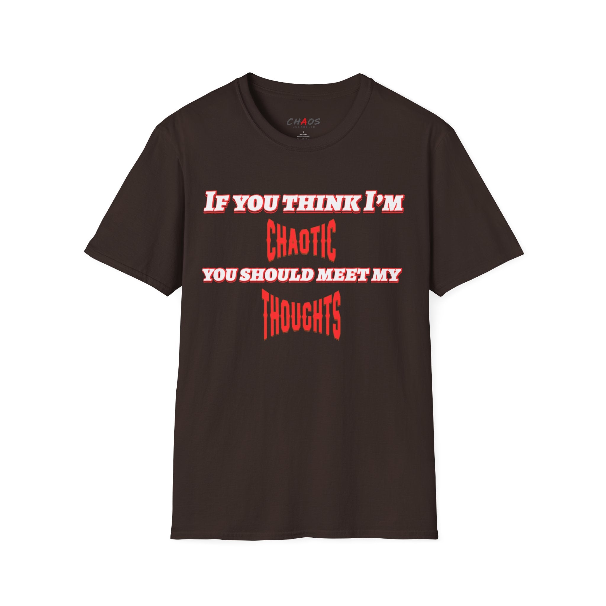 If You Think I’m Chaotic, You Should Meet My Thoughts T-Shirt
