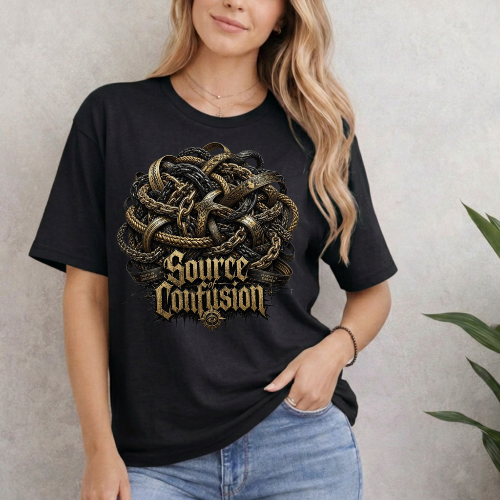 SOURCE OF CONFUSION T-SHIRT