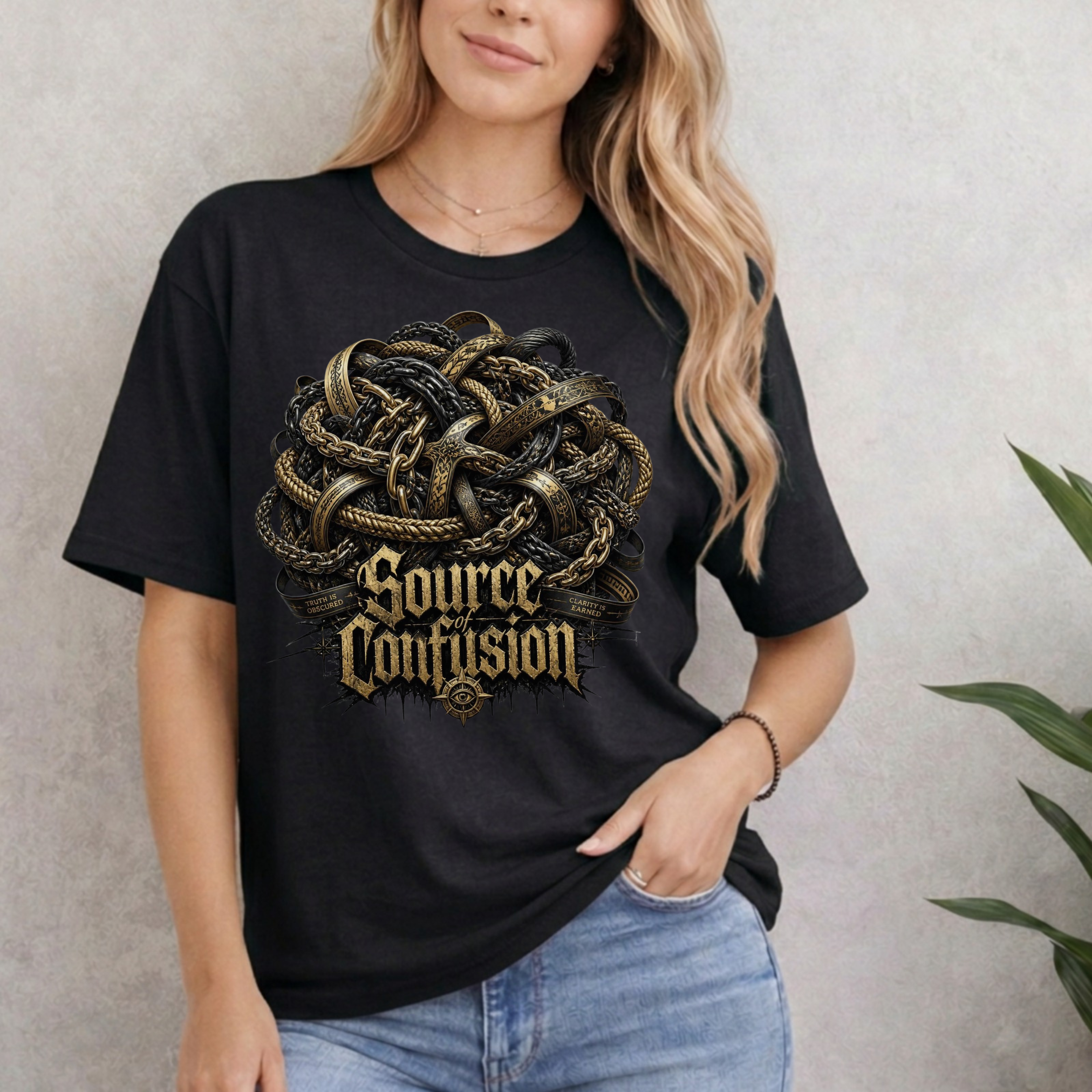 SOURCE OF CONFUSION T-SHIRT