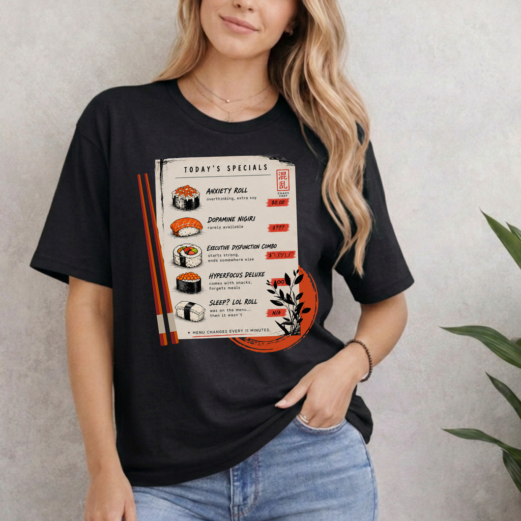 CHAOS SUSHI CHEF T-SHIRT