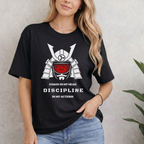 CHAOS IN MY HEAD DISCIPLINE IN MY ACTION T-SHIRT