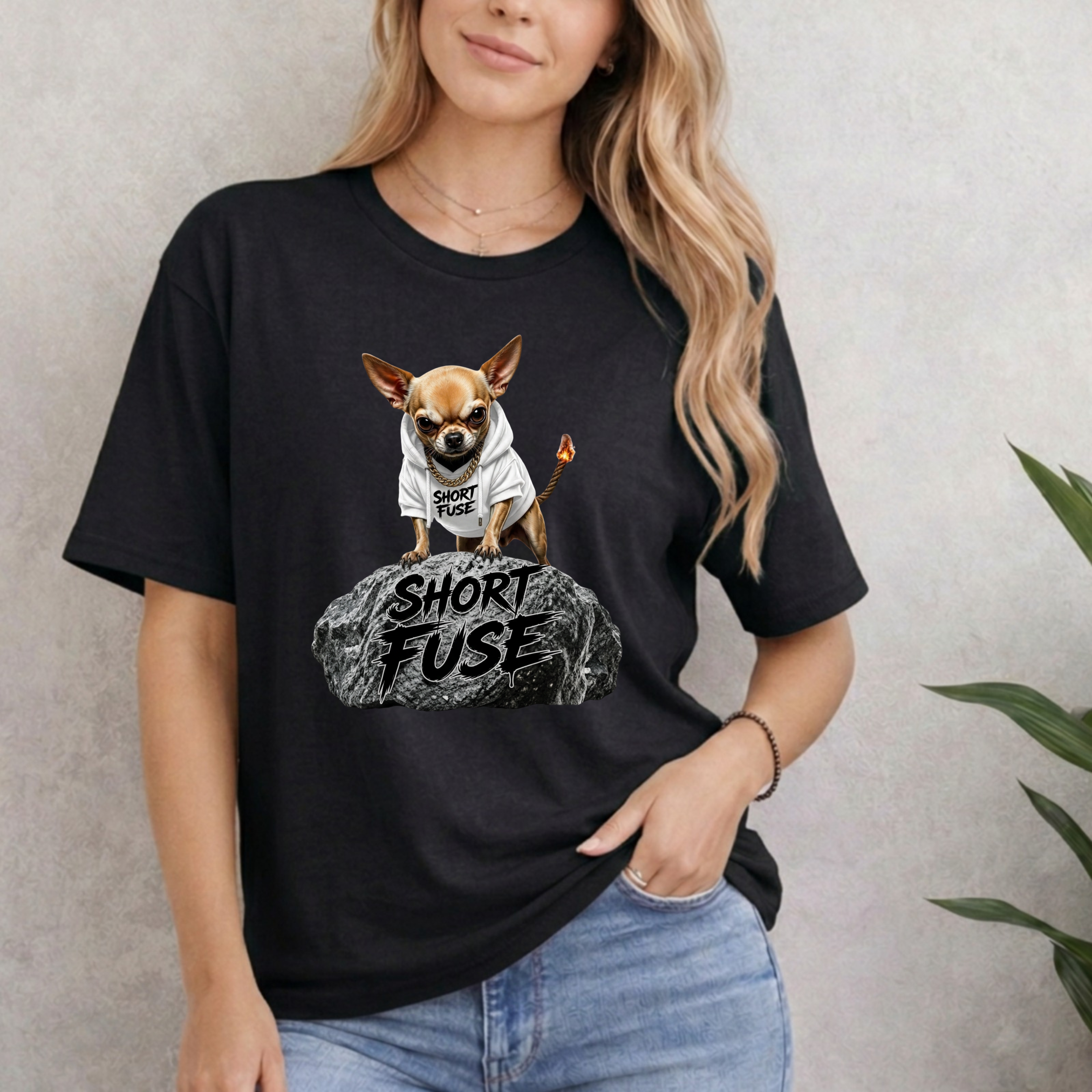 SHORT FUSE CHIHUAHUA T-SHIRT