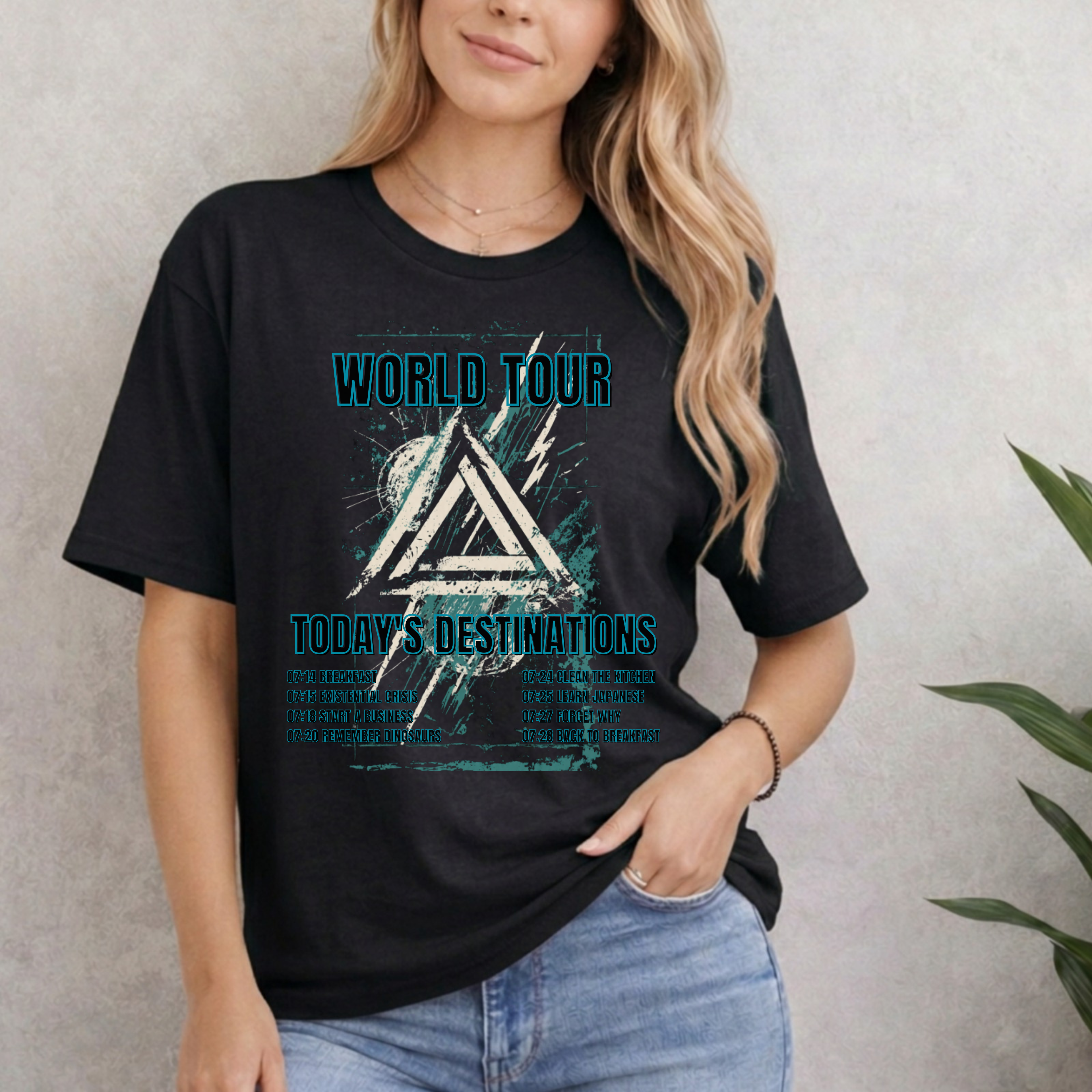 TOUR OF THOUGHTS WORLD TOUR T-SHIRT