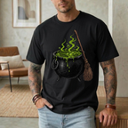 HALLOWEEN ADHD POTION CAULDRON T-SHIRT