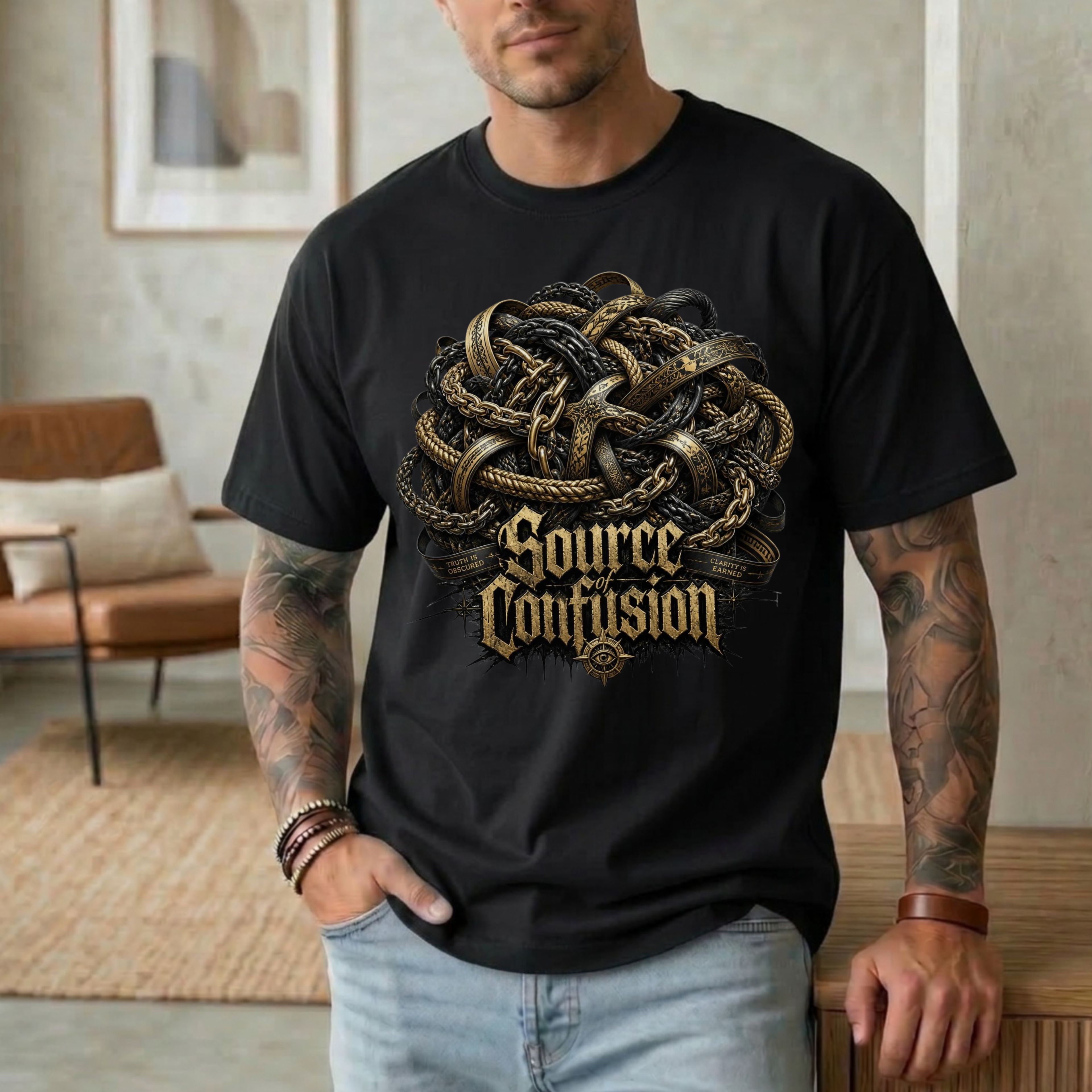 SOURCE OF CONFUSION T-SHIRT