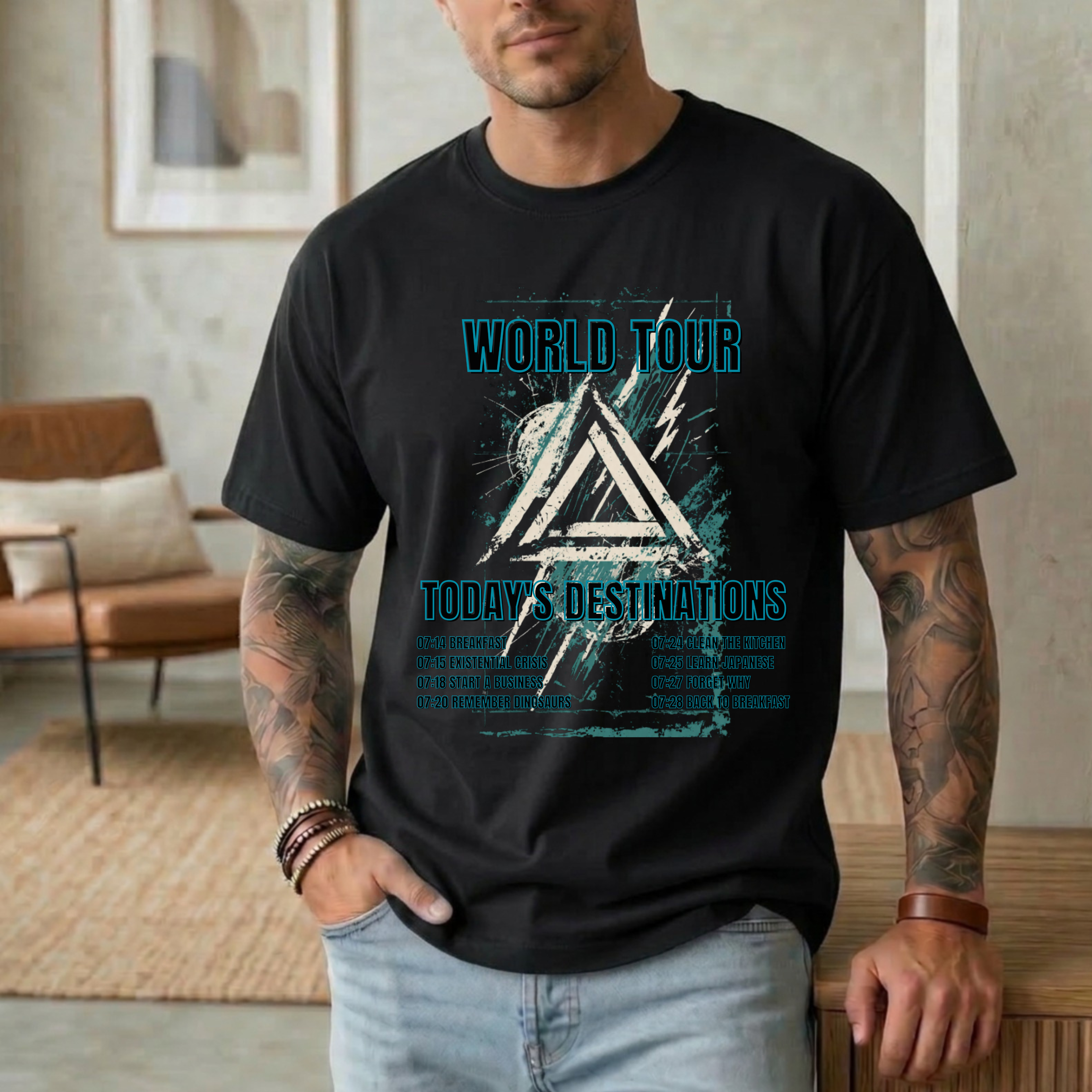 TOUR OF THOUGHTS WORLD TOUR T-SHIRT