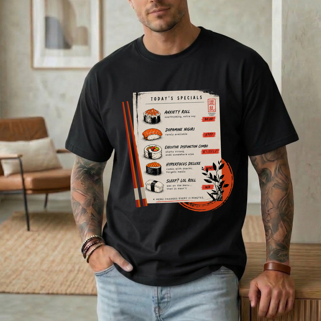 CHAOS SUSHI CHEF T-SHIRT