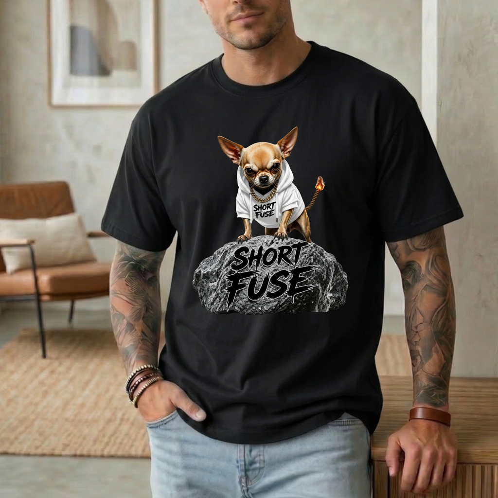 SHORT FUSE CHIHUAHUA T-SHIRT