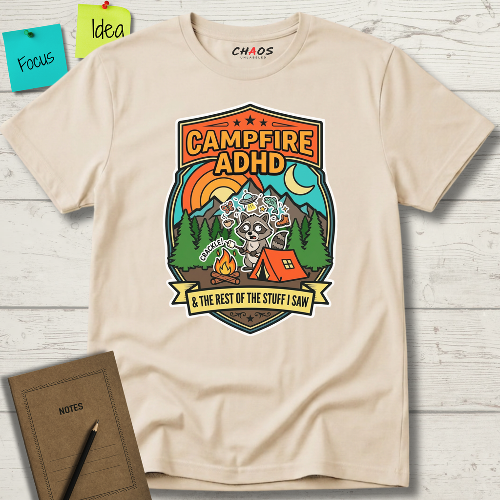 Campfire ADHD and the rest of the staff I saw T-Shirt