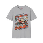 I Was Going To Be Productive Then The Cat Zoomies T-Shirt