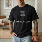 SERIAL SERIAL SERIAL SERIAL IMPROVISER T-SHIRT
