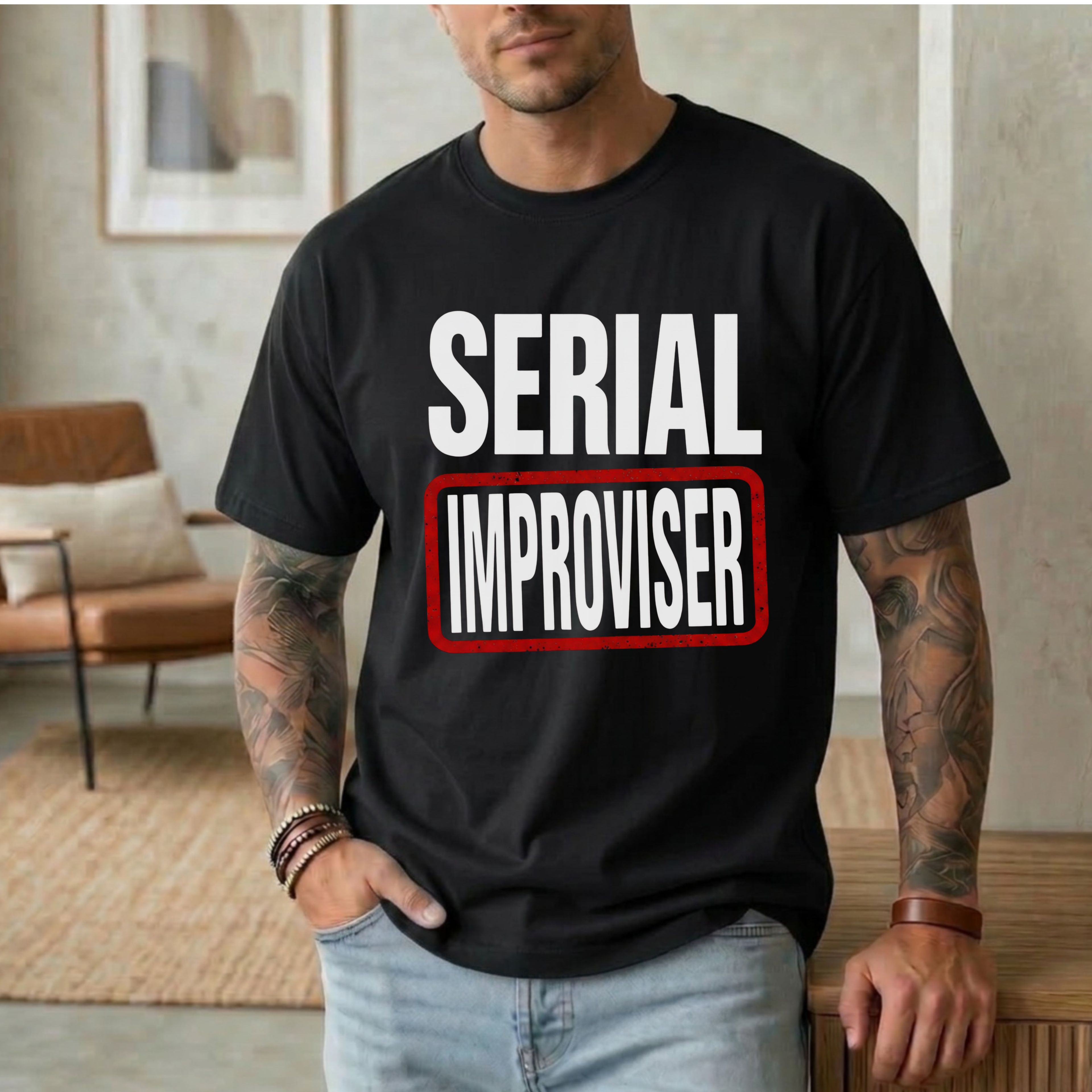 SERIAL IMPROVISER T-SHIRT
