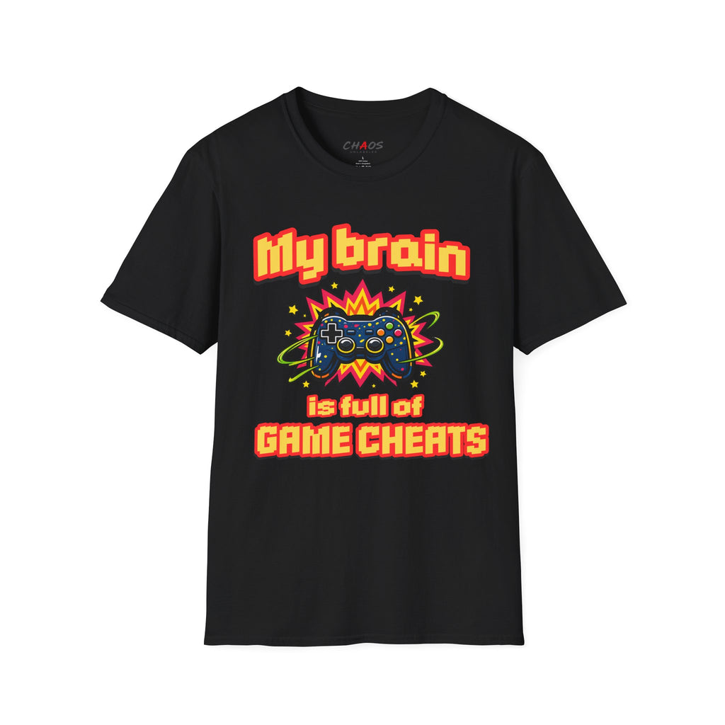 My Brain Is Full Of Game Cheats T-Shirt