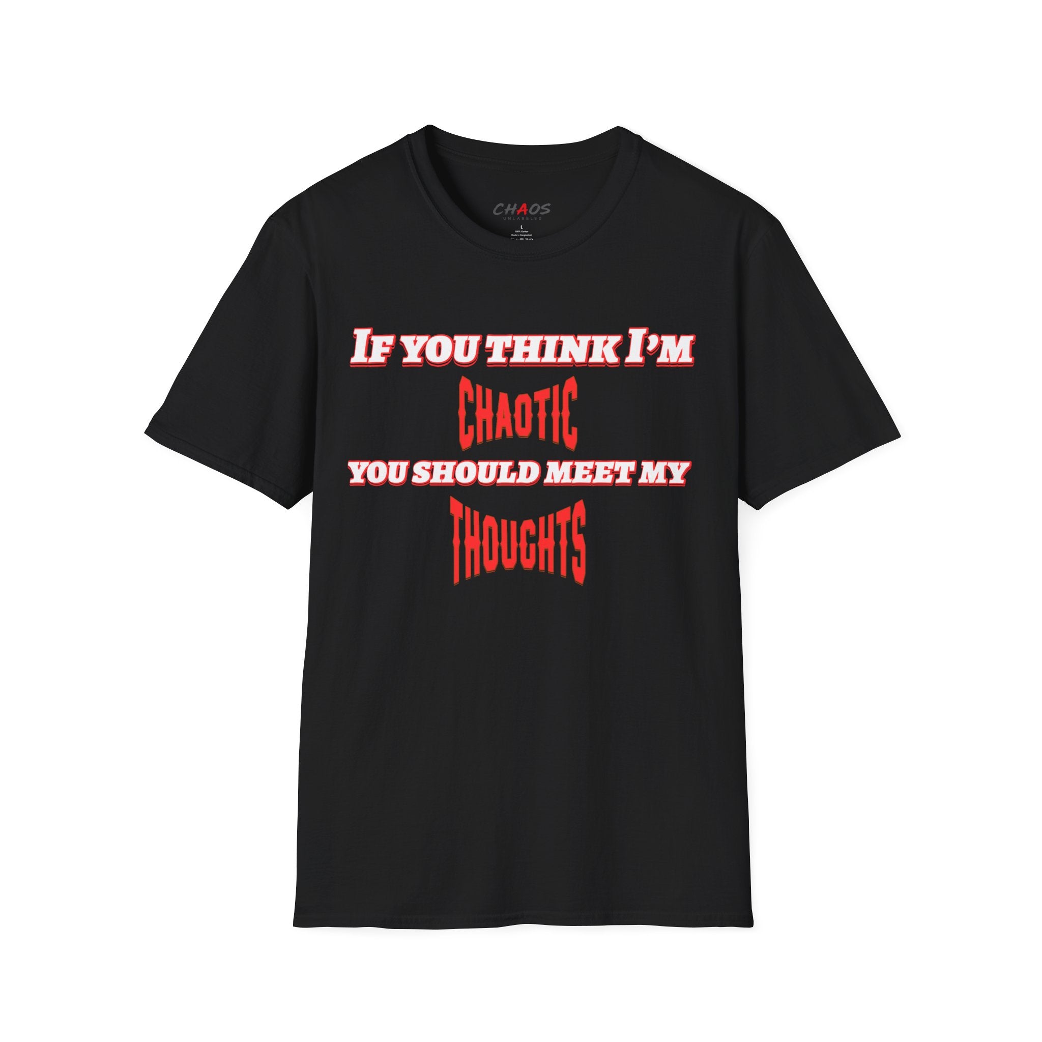 If You Think I’m Chaotic, You Should Meet My Thoughts T-Shirt