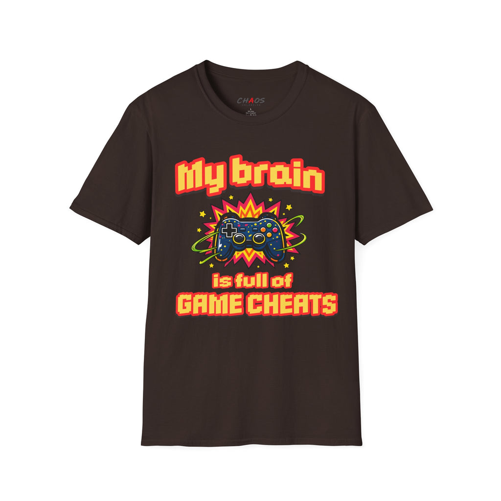 My Brain Is Full Of Game Cheats T-Shirt