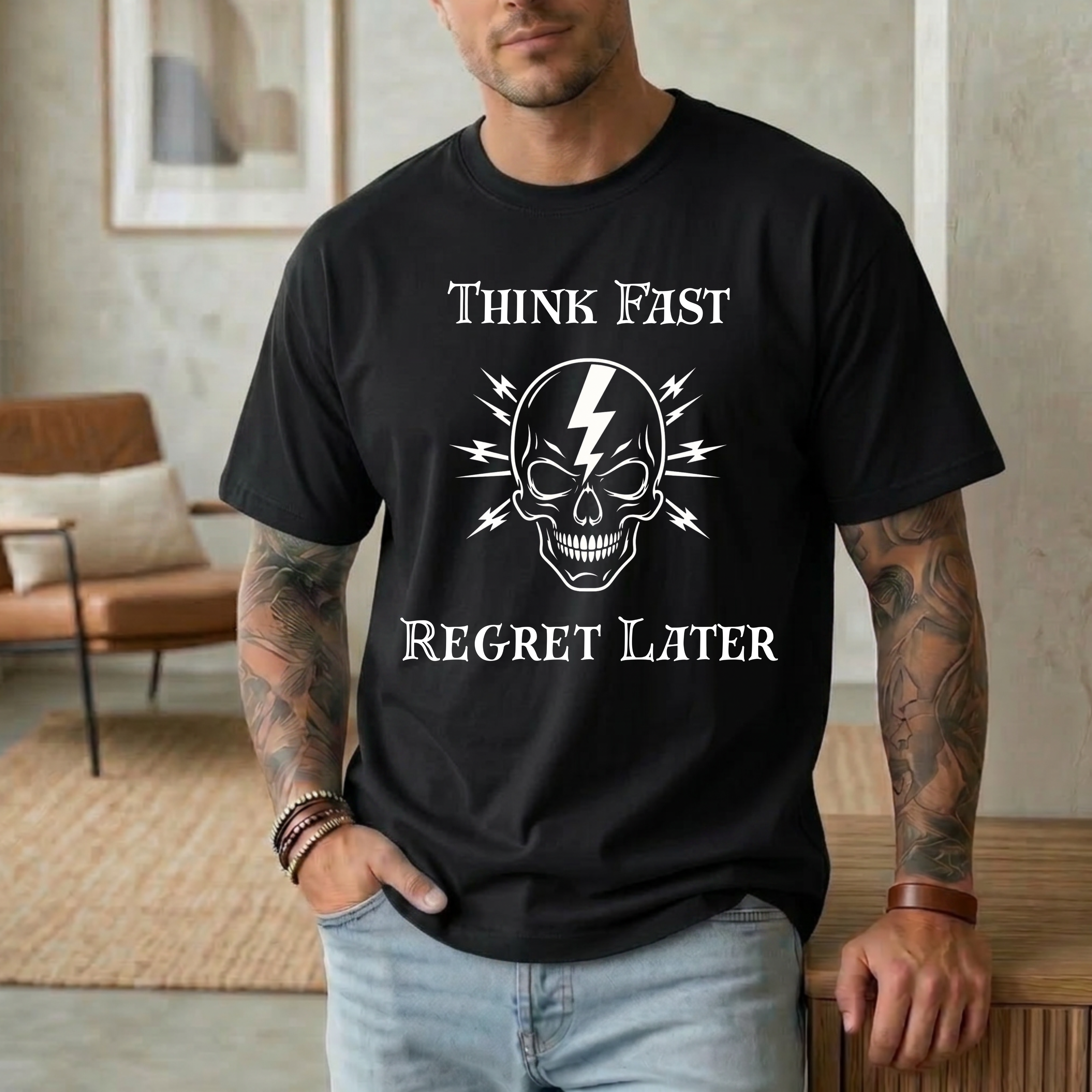Think Fast. Regret Later. T-Shirt