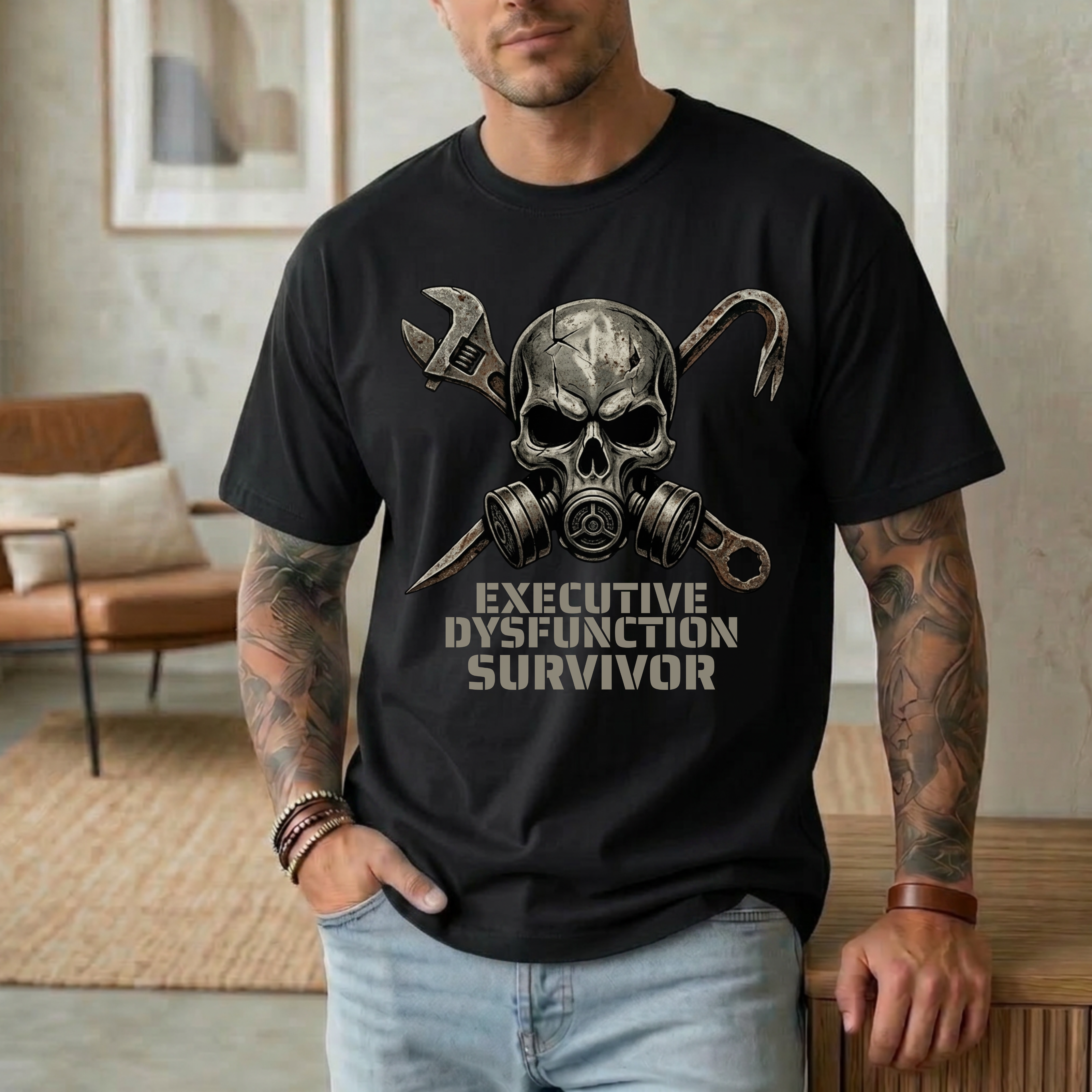 Executive Dysfunction Survivor T-Shirt