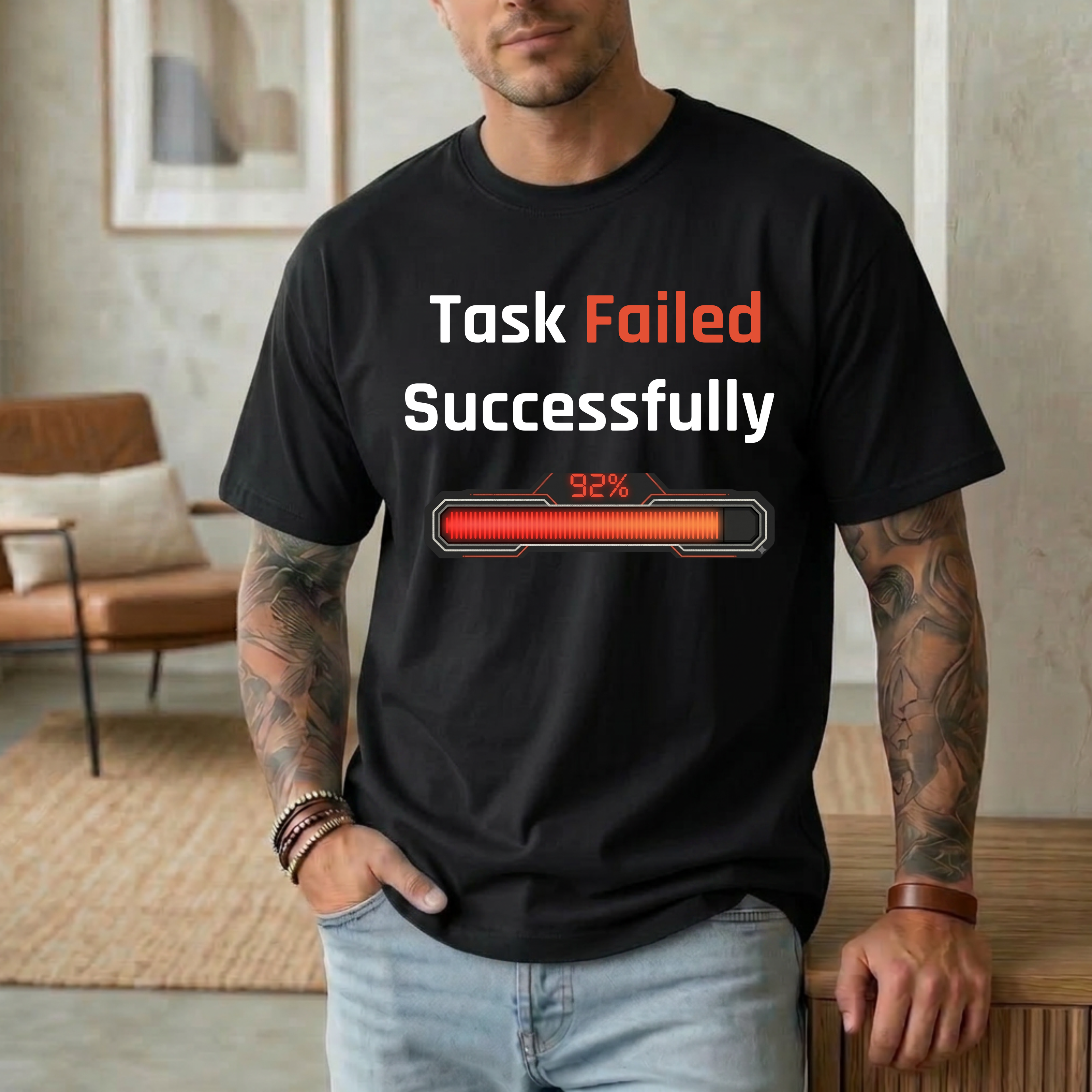 Task Failed Succesfully T-Shirt