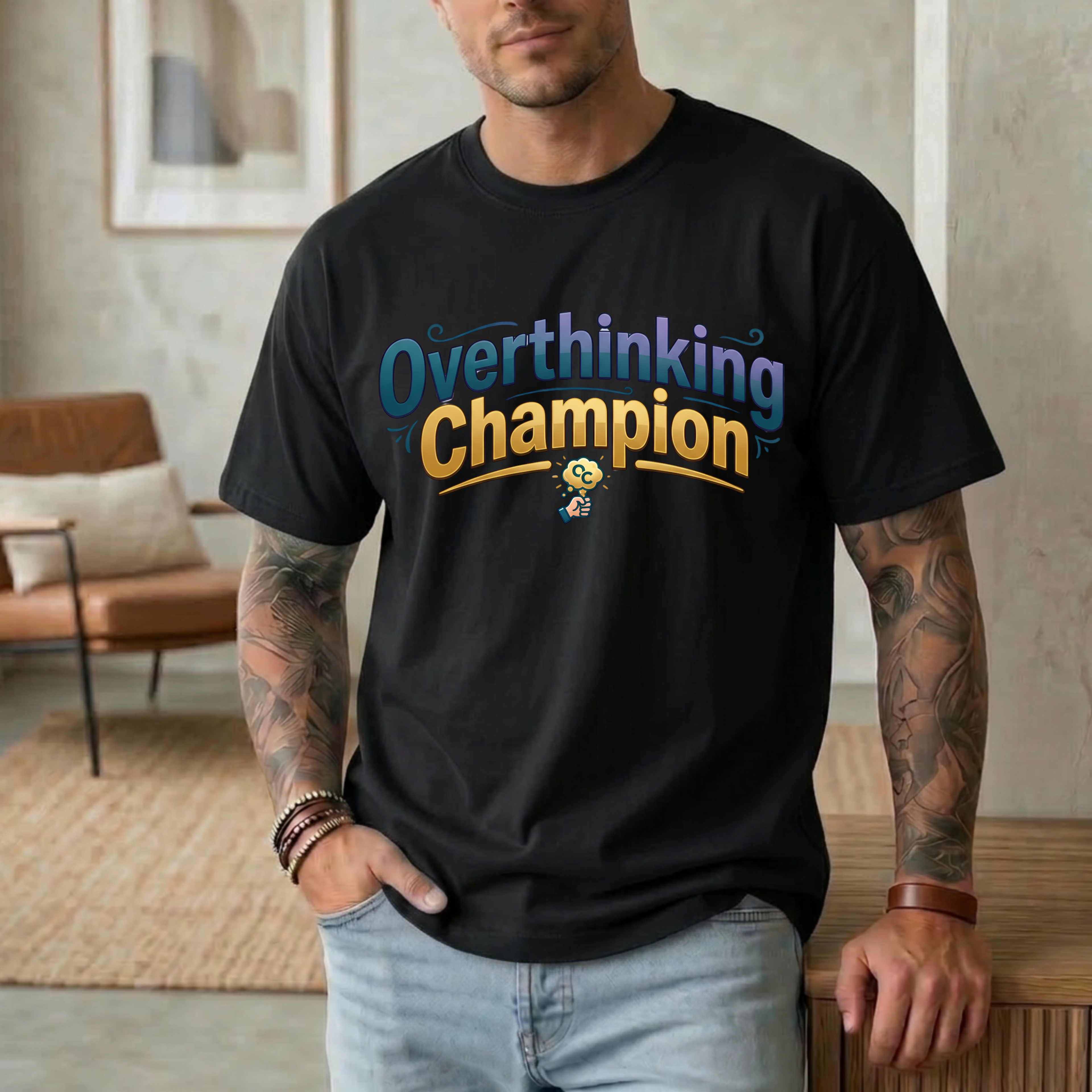 Overthinking Champion T-Shirt
