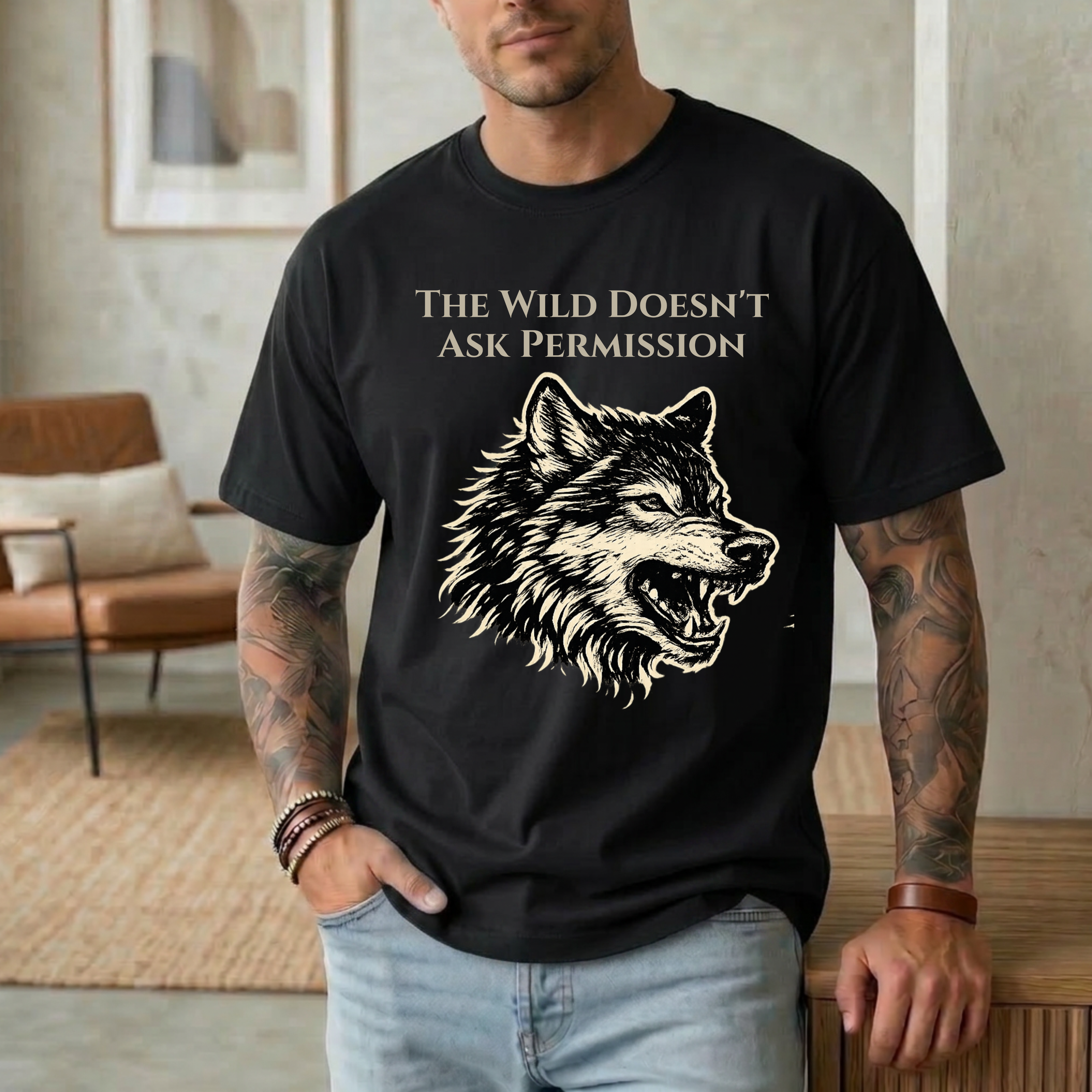 The Wild Doesn't Ask Permission T-Shirt