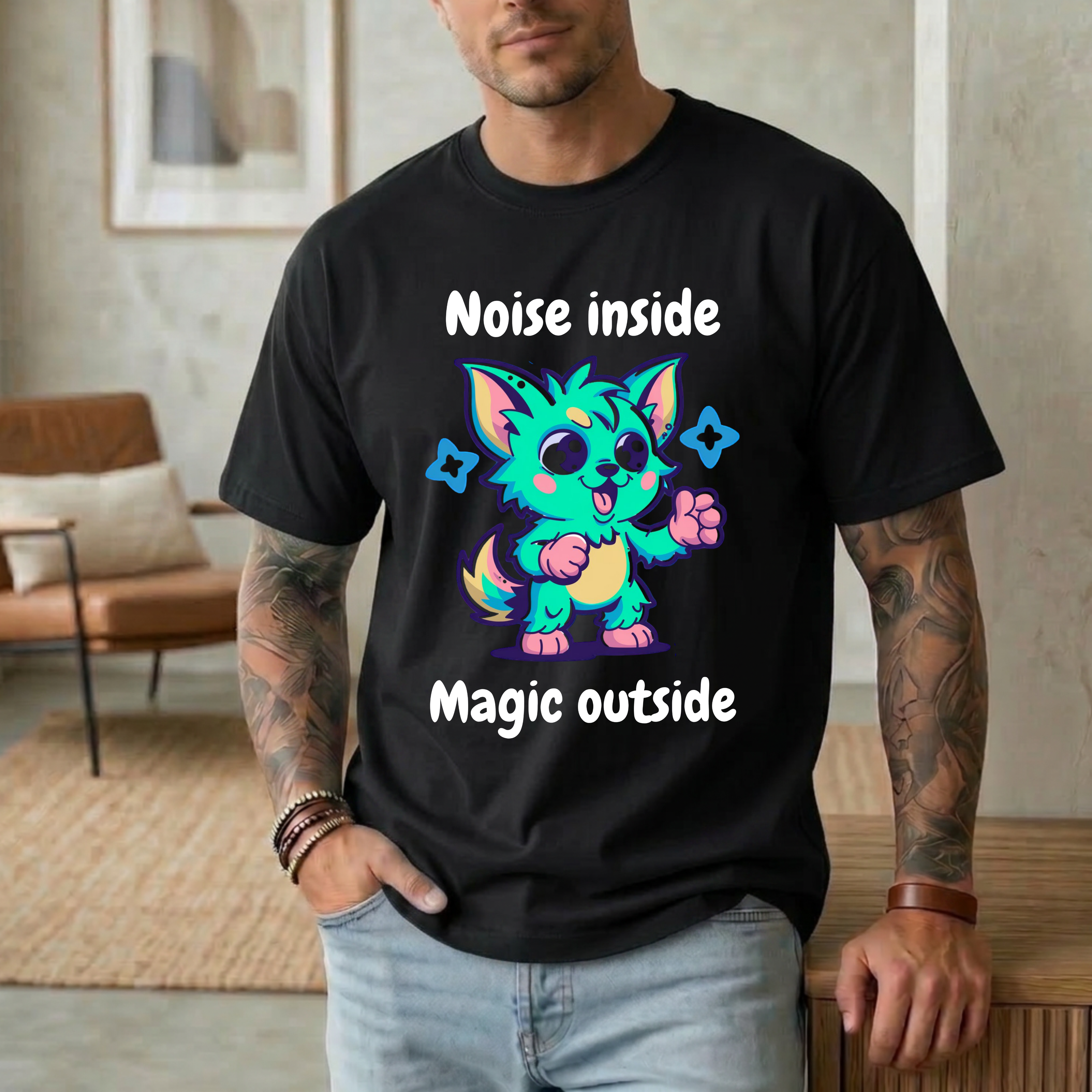 Noise Inside Magic Outside T-Shirt