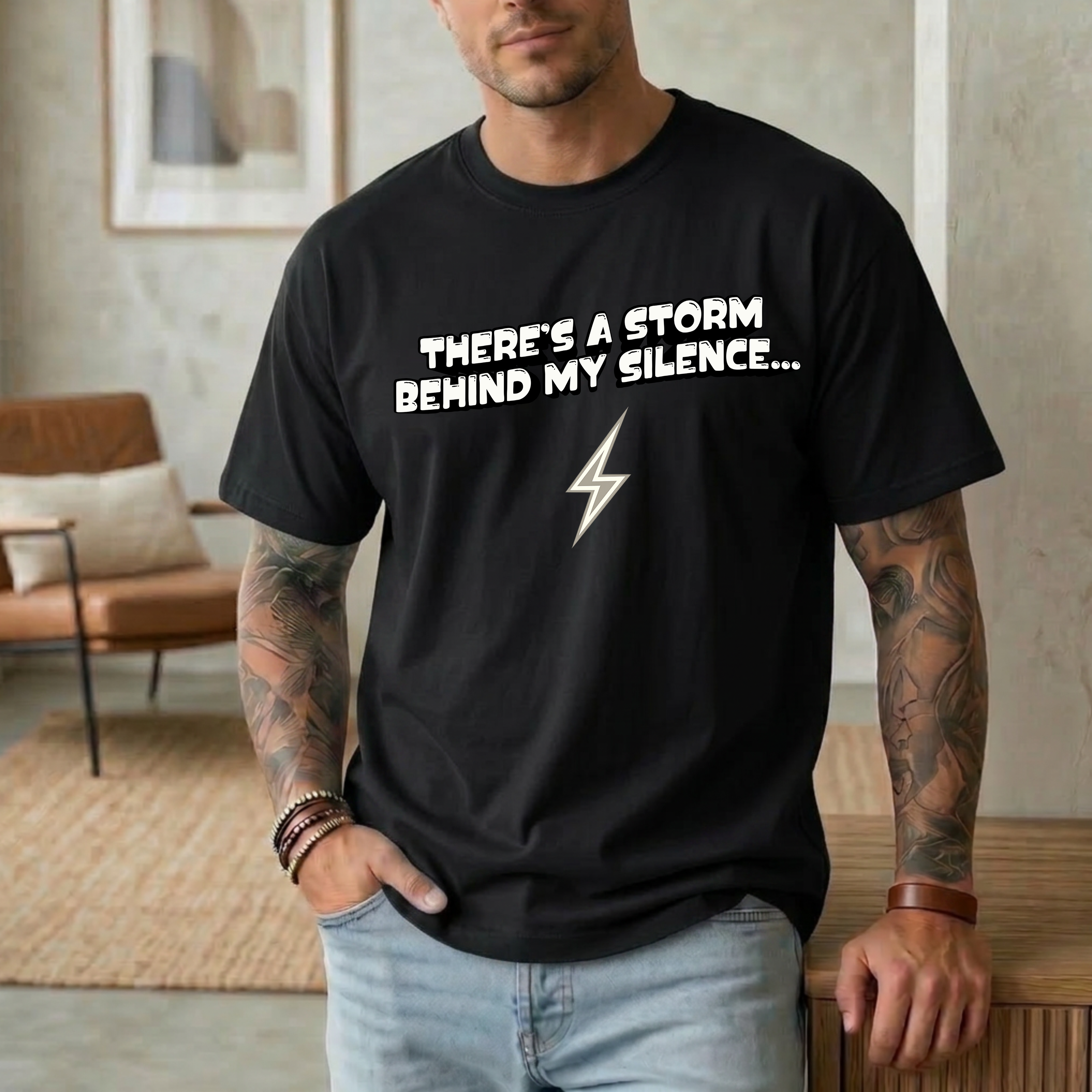 There’s A Storm Behind My Silence... T-Shirt