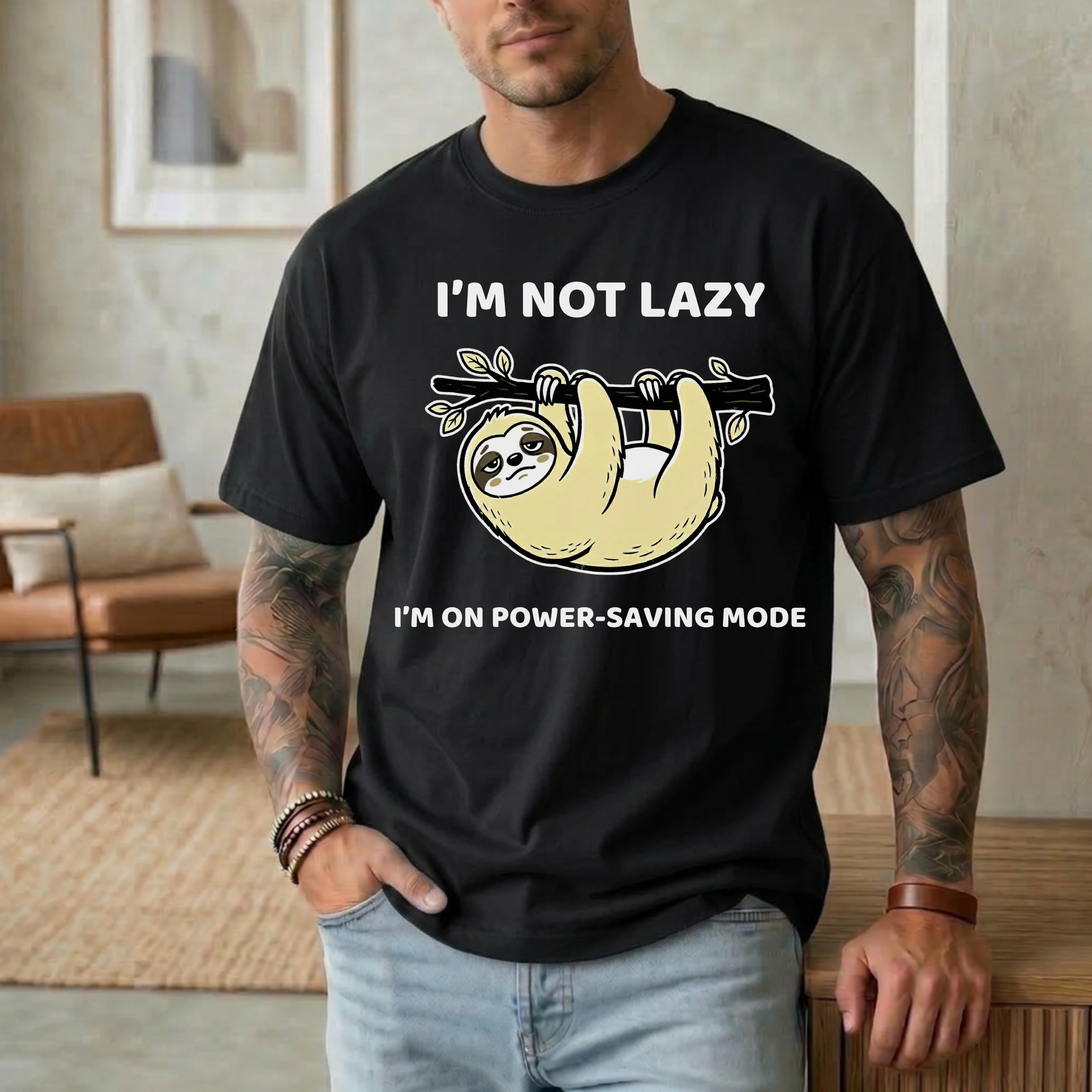 I’m Not Lazy. I'm On Power Saving Mode T-Shirt