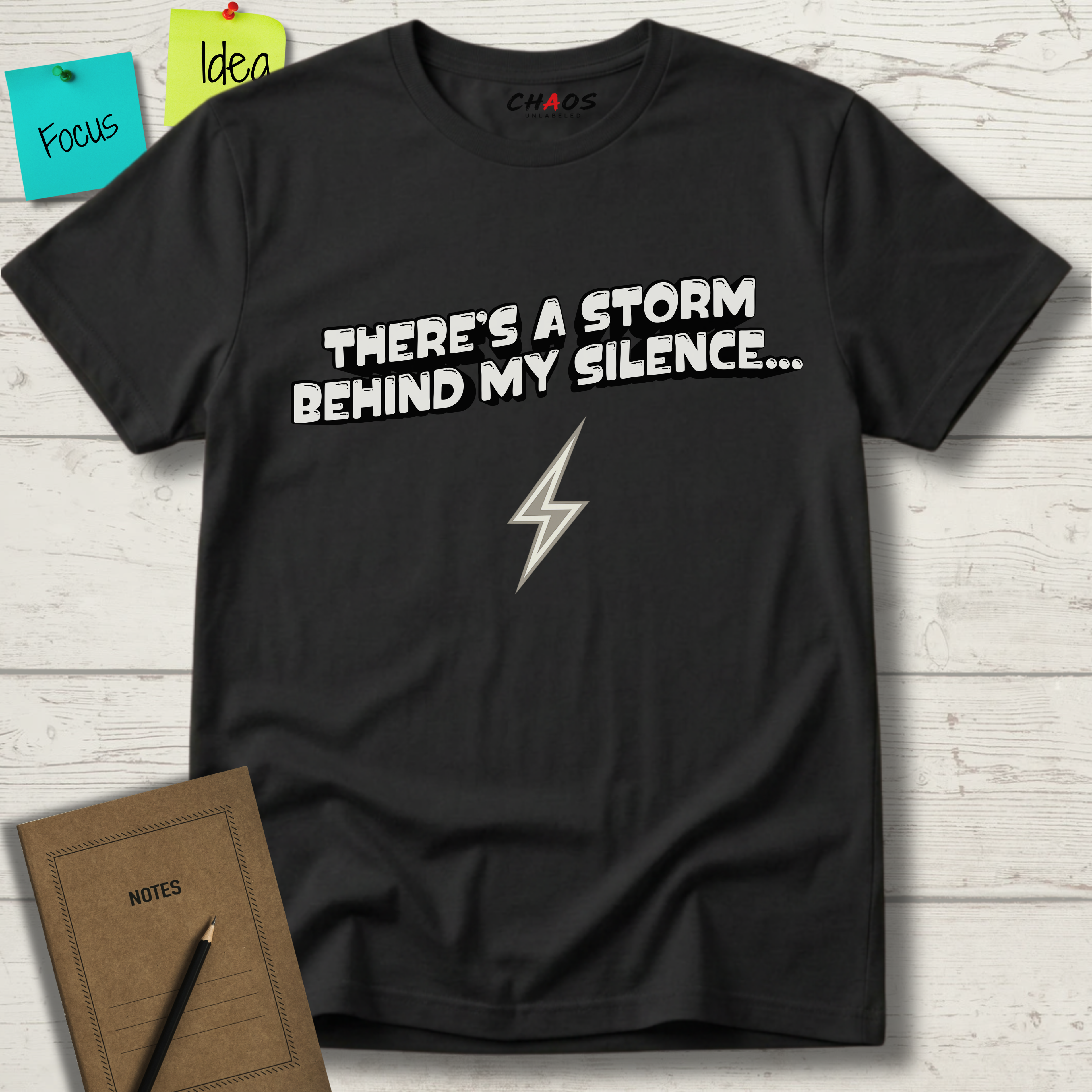 There’s A Storm Behind My Silence... T-Shirt
