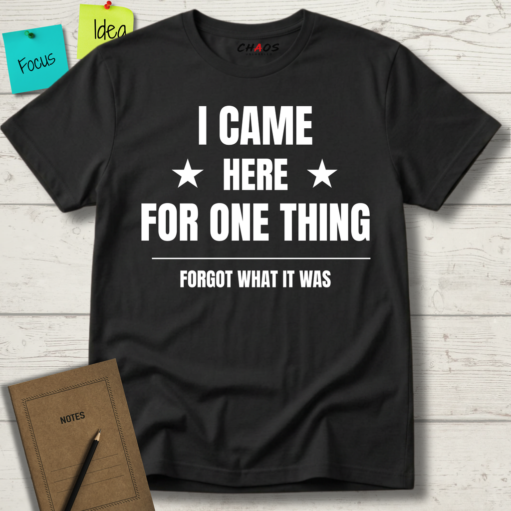 I Came Here For One Thing Forgot What It Was T-Shirt