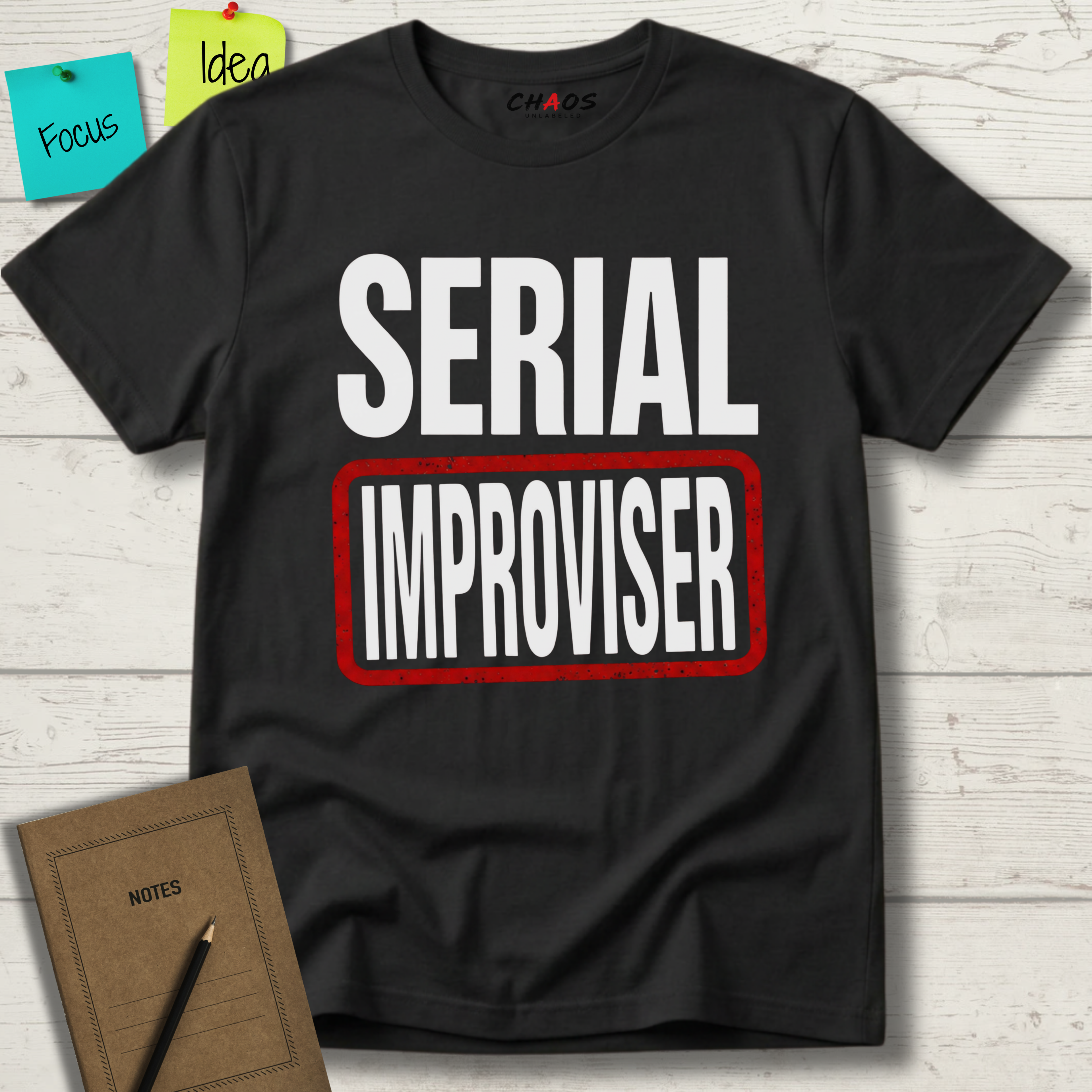 SERIAL IMPROVISER T-SHIRT