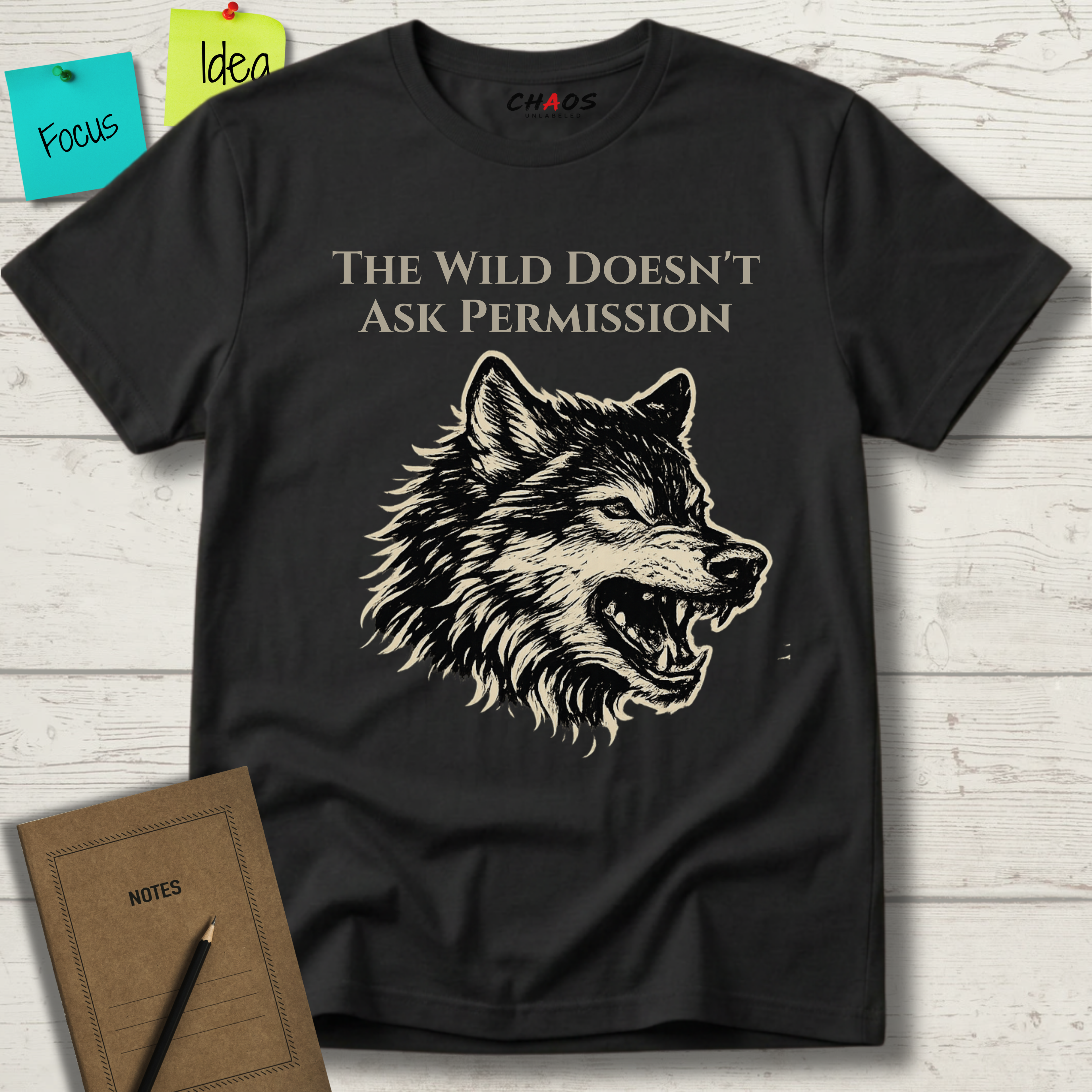 The Wild Doesn't Ask Permission T-Shirt