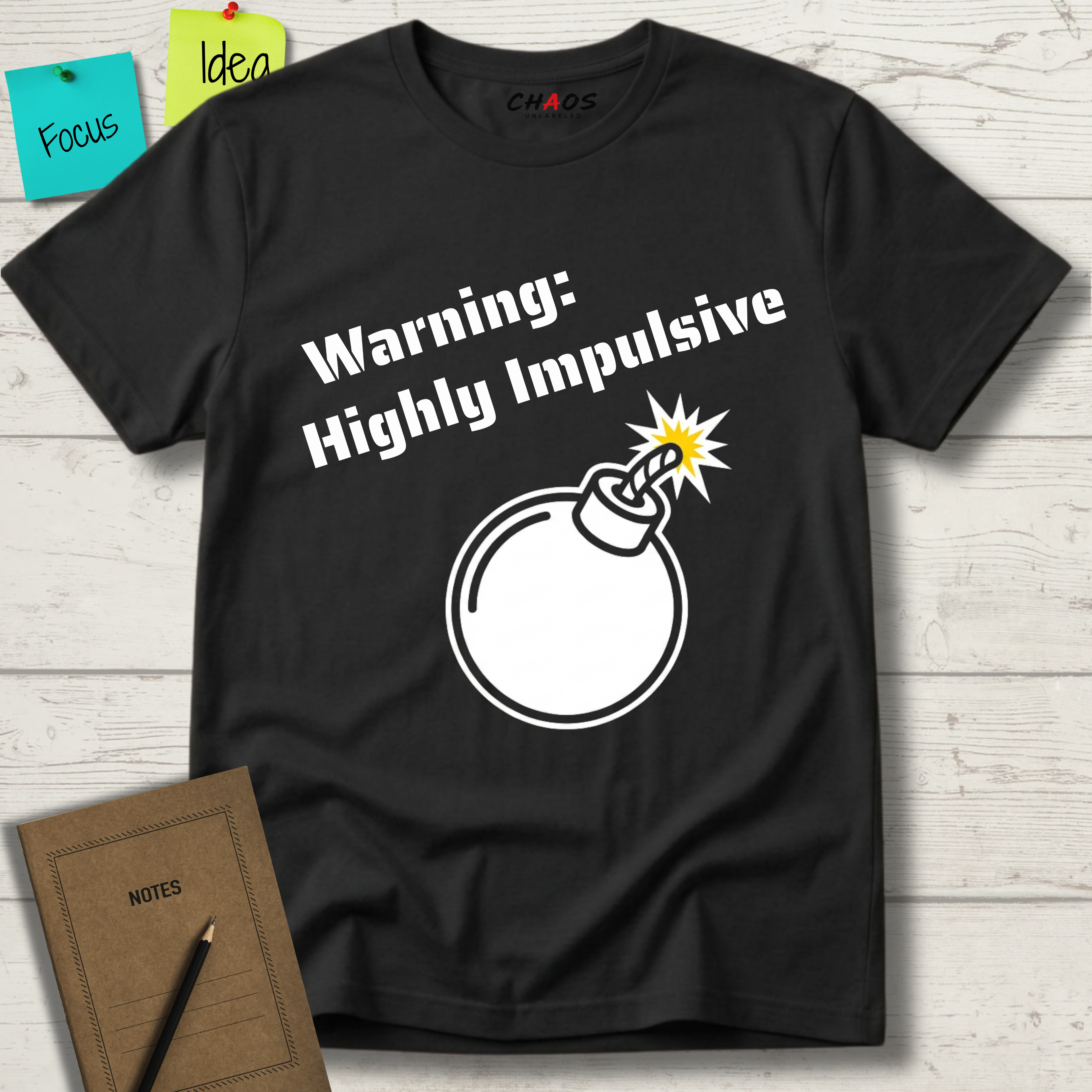 Warning Highly Impulsive T-Shirt