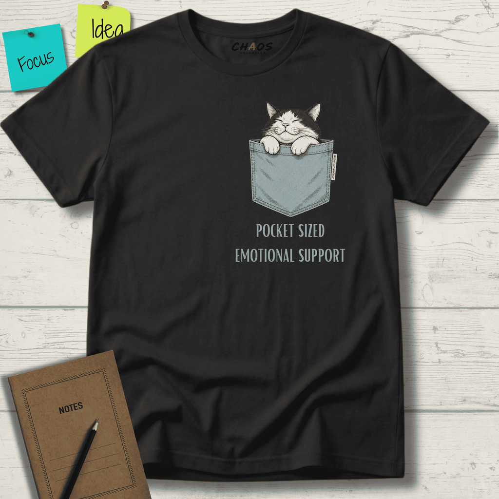 POCKET-SIZED EMOTIONAL SUPPORT T-SHIRT